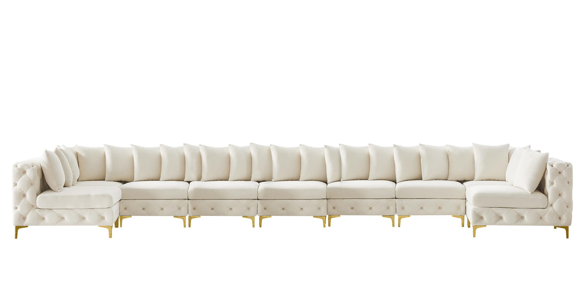 

        
Meridian Furniture TREMBLAY 686Cream-Sec9A Modular Sectional Sofa Cream Fabric 94308270166
