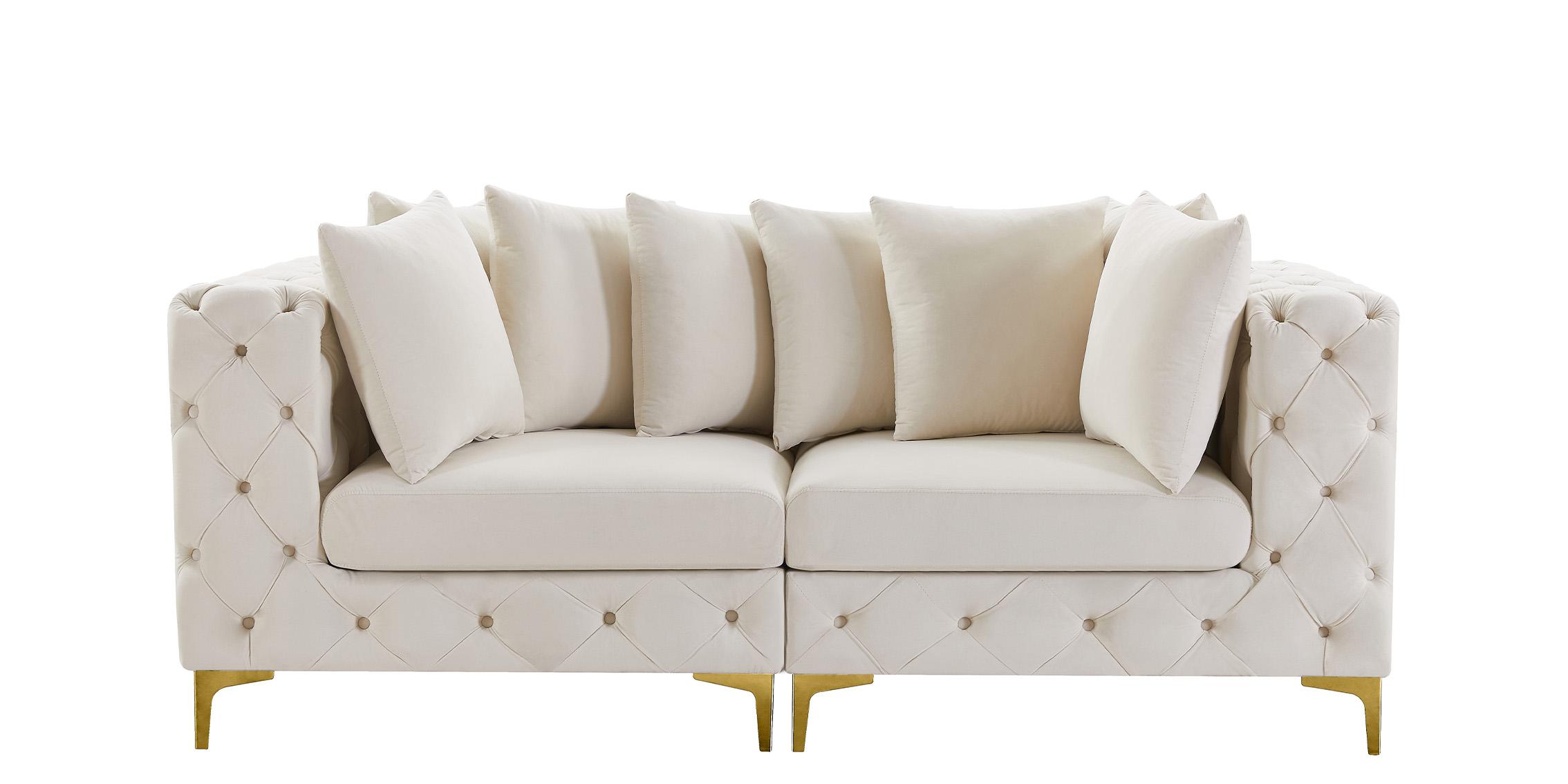 

        
Meridian Furniture TREMBLAY 686Cream-S78 Modular Sofa Cream Velvet 94308269443
