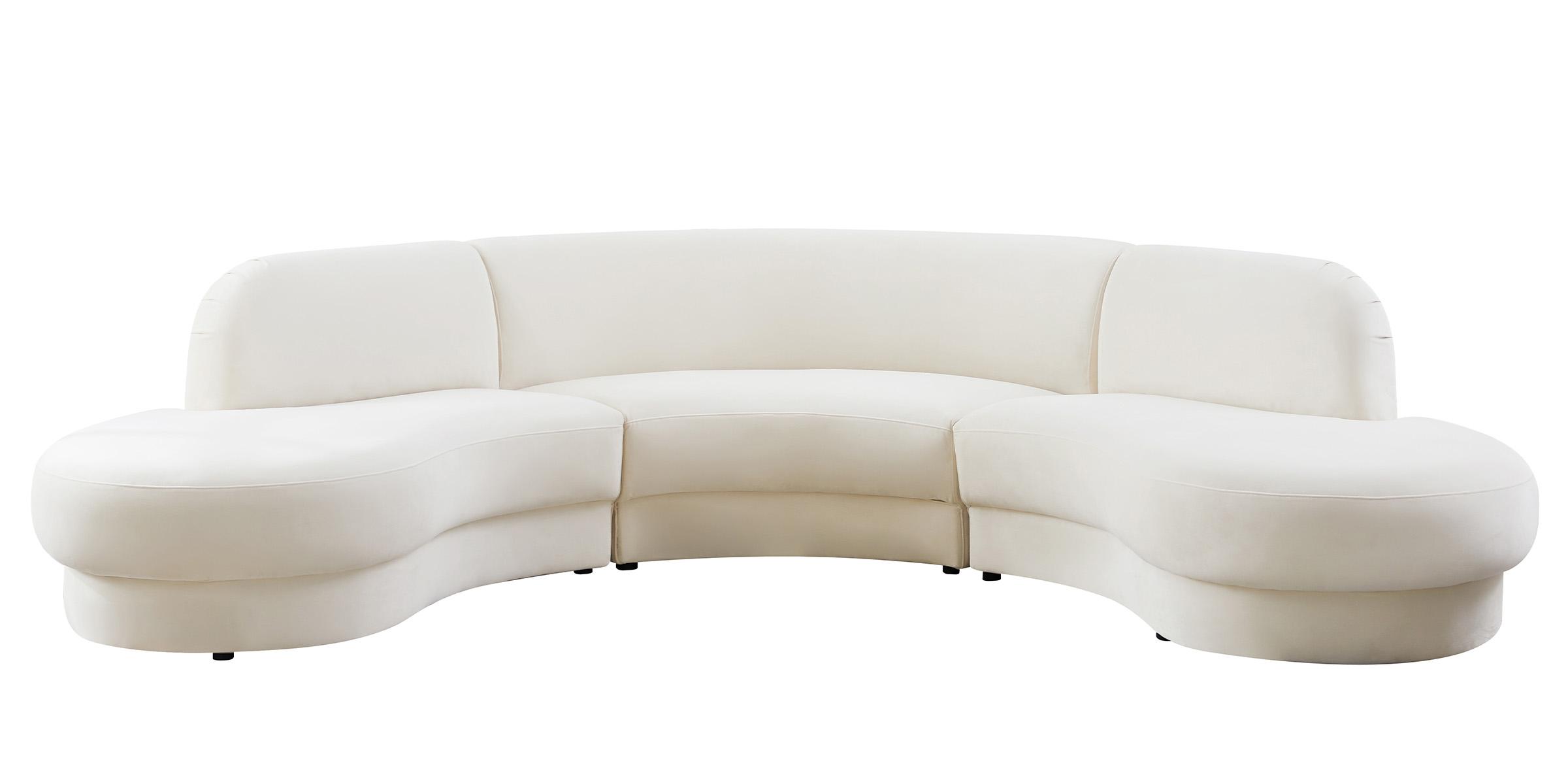 

        
Meridian Furniture Rosa 628Cream-Sectional Sectional Sofa Cream Velvet 094308255880
