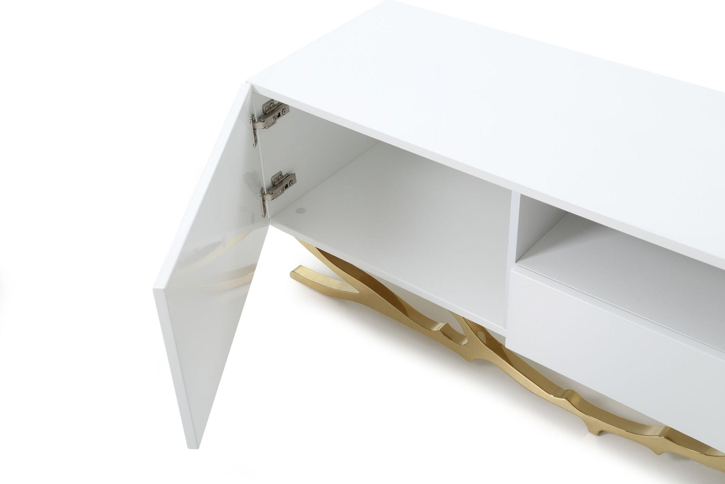 

                    
VIG Furniture Legend TV Stand White/Gold Lacquer Purchase 
