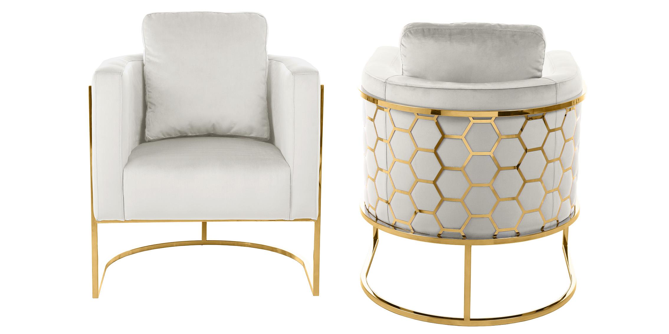 

    
Meridian Furniture CASA 692Cream-C-Set-2 Arm Chair Set Cream/Gold 692Cream-C-Set-2

