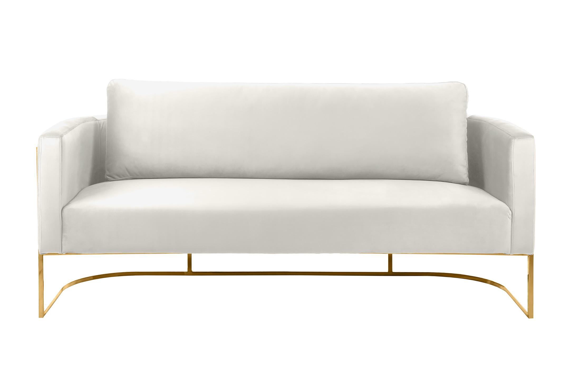 

        
Meridian Furniture CASA 692Cream-S-Set-2 Sofa Set Cream/Gold Velvet 094308254630

