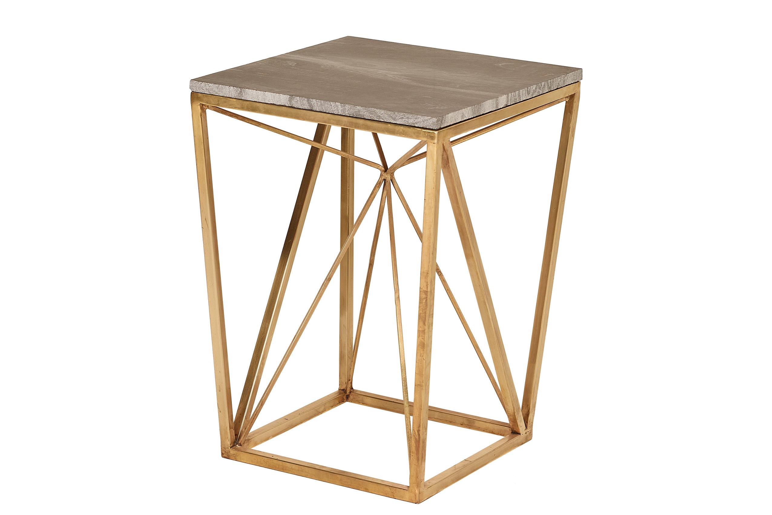 

    
Glam Gold Iron & Stone ALARIC SIDE TABLE Set 2Pcs EIP-15621 JAIPUR HOME Modern

