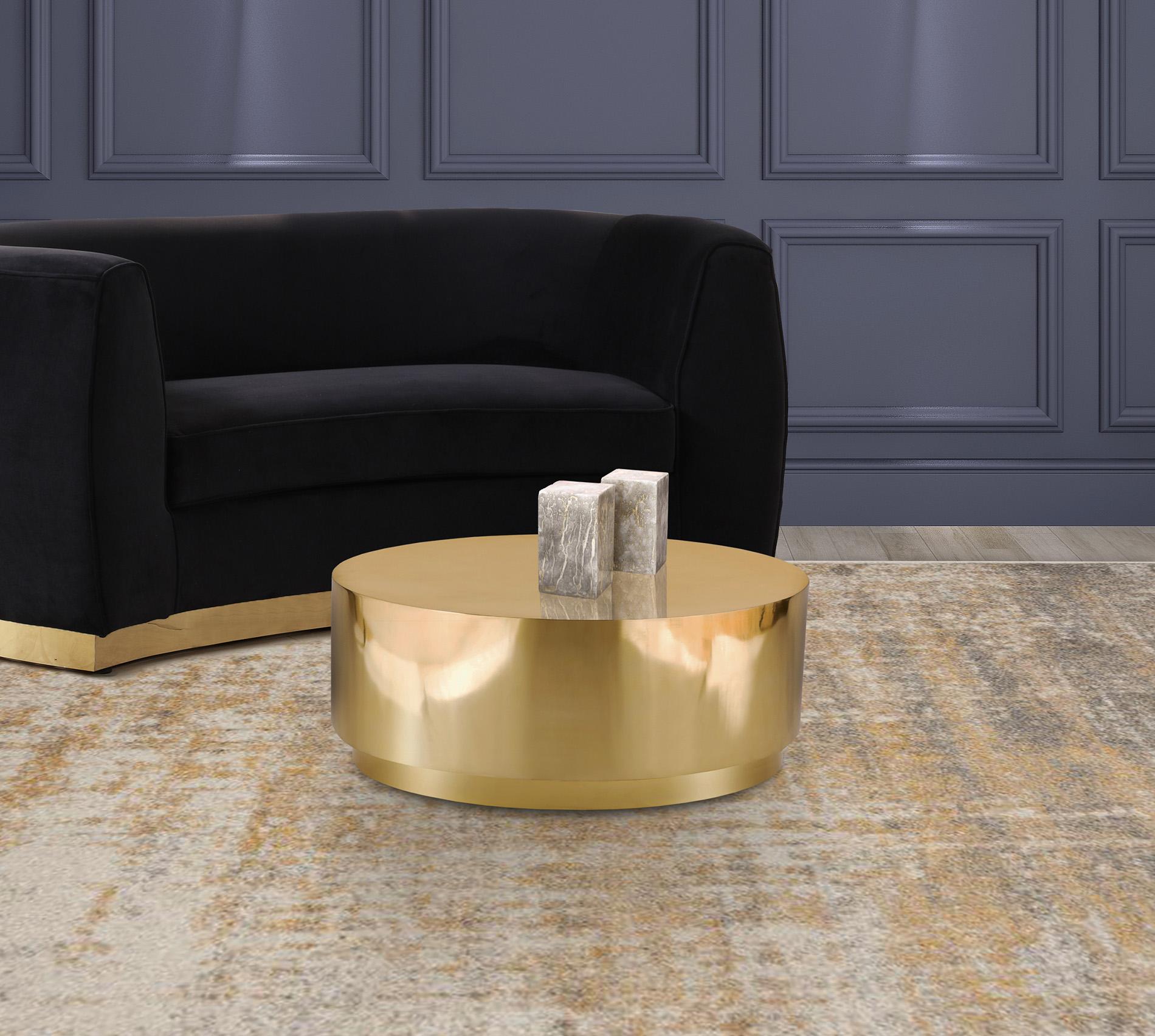 

    
Meridian Furniture JAZZY 281 Coffee Table Gold 281-C
