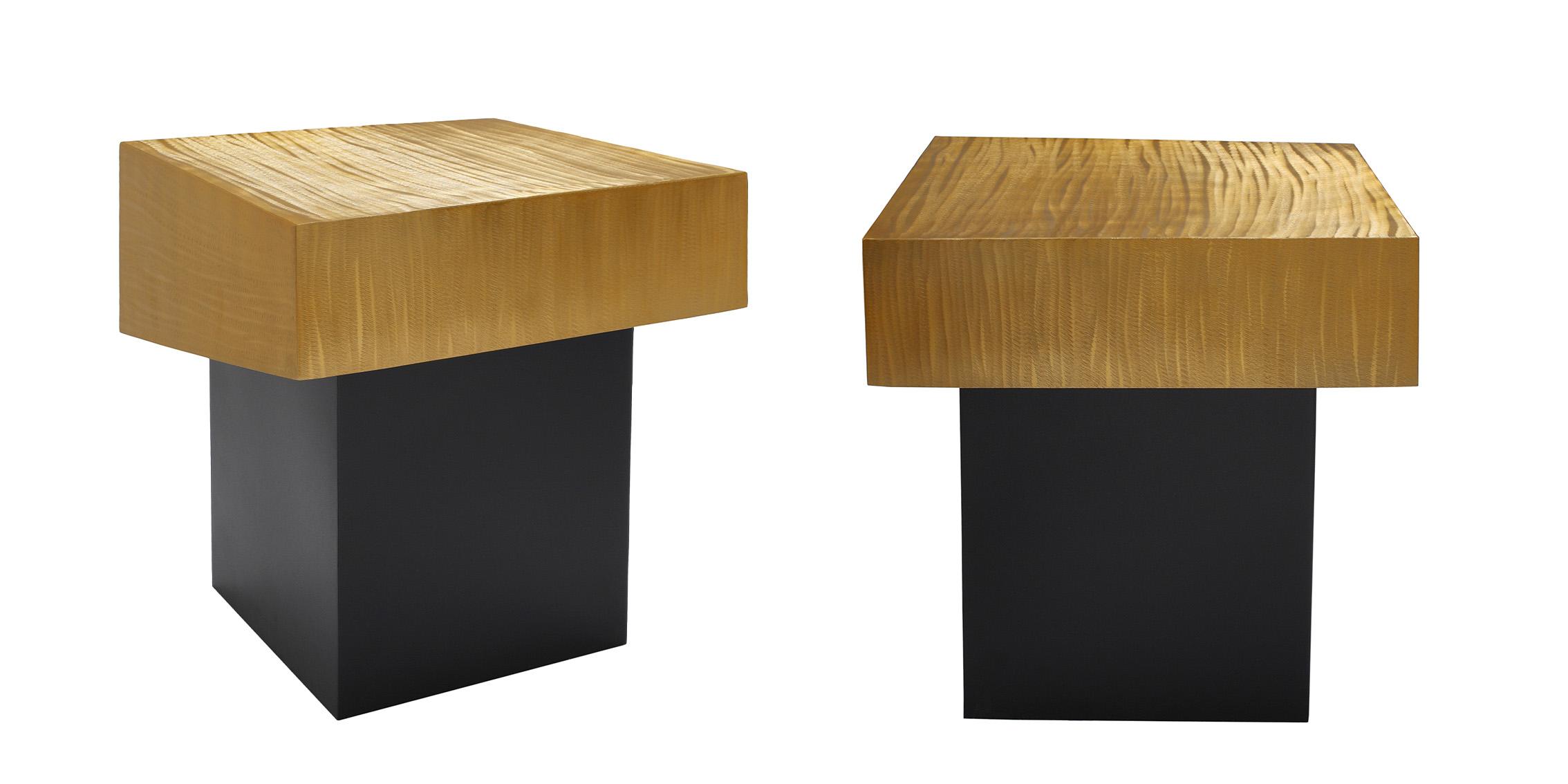 

        
Meridian Furniture PALLADIUM 254-CT Coffee Table Set Gold/Black  704831409154
