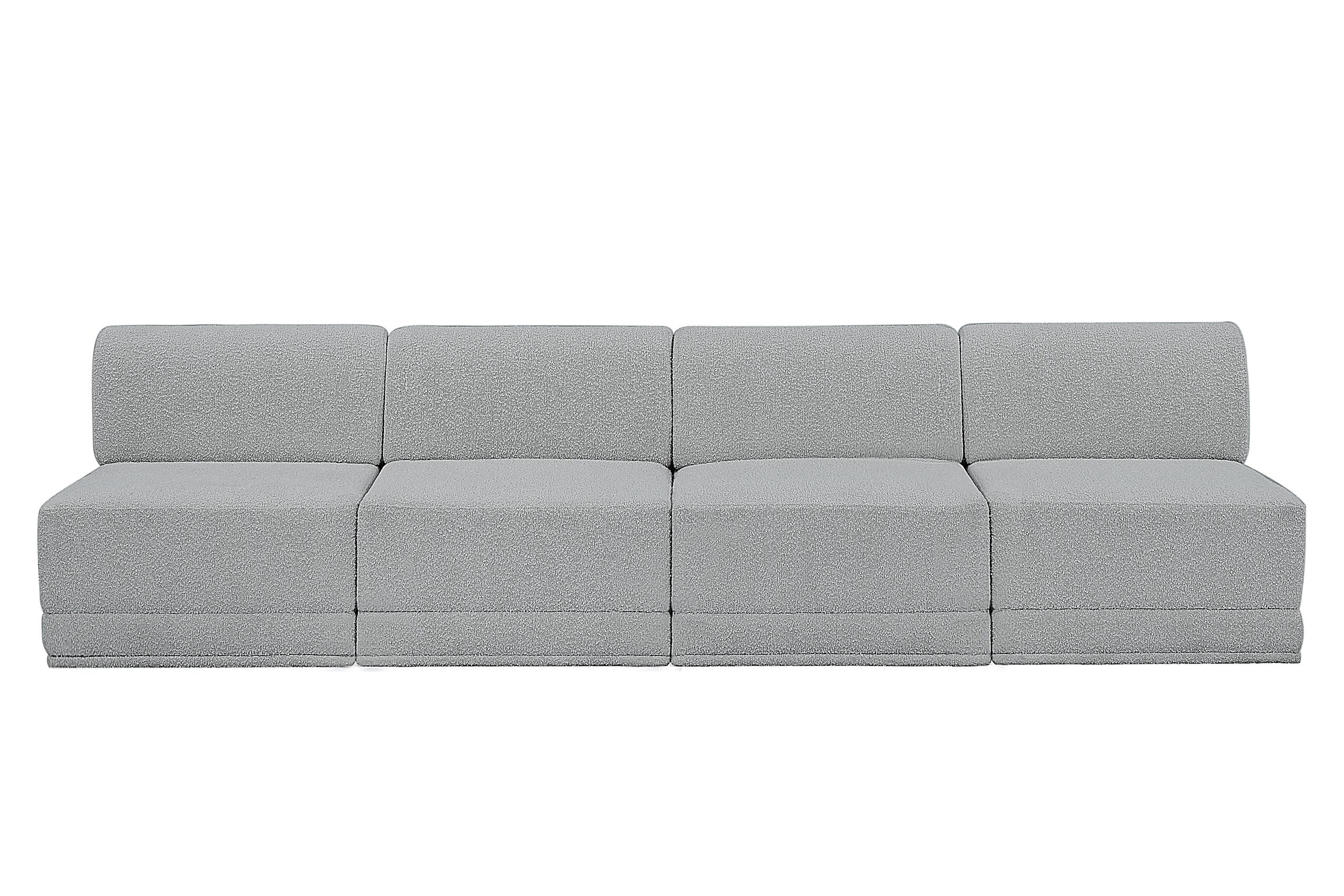 

        
Meridian Furniture Ollie 118Grey-S120 Modular Sofa Gray Boucle 094308305431
