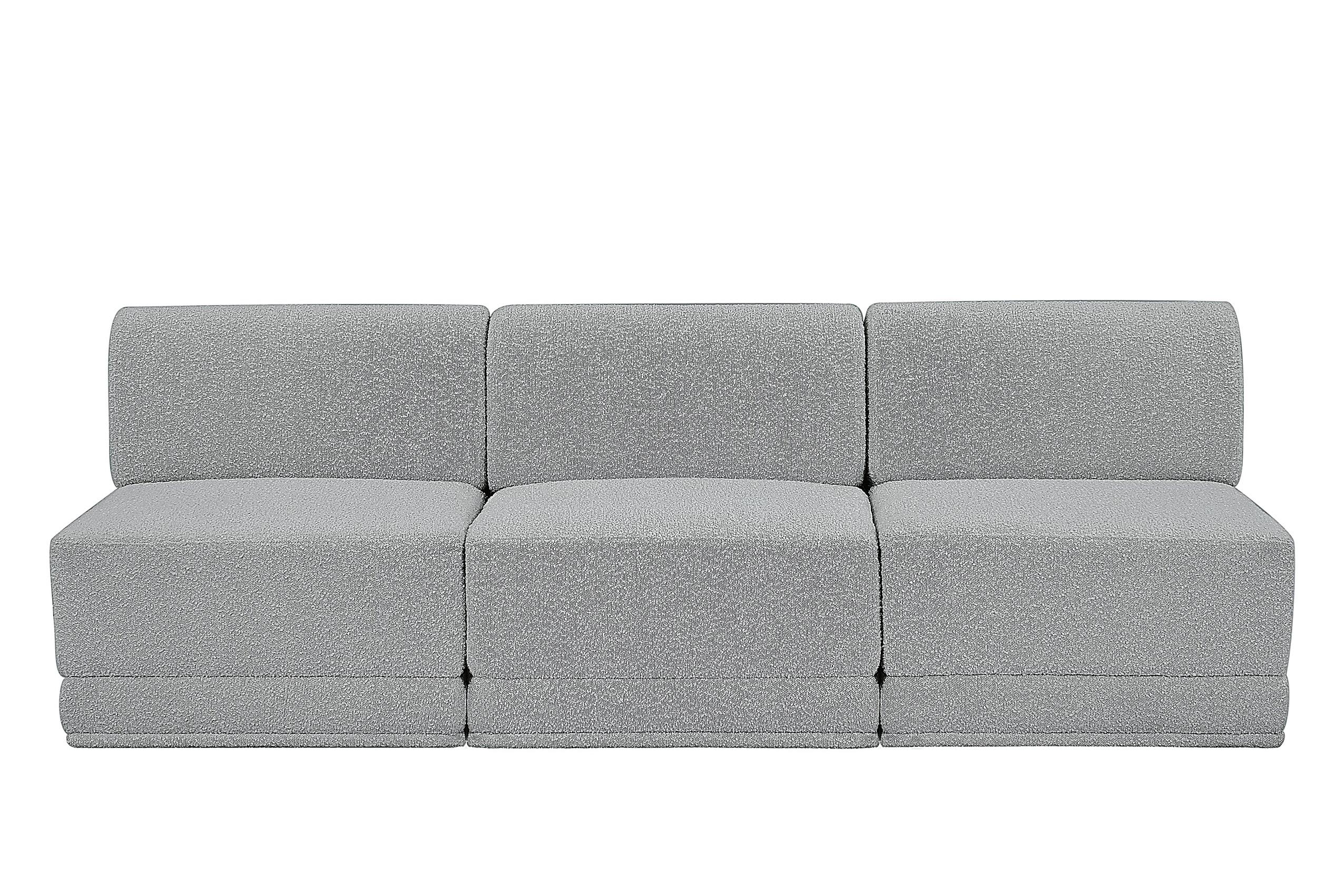 

        
Meridian Furniture Ollie 118Grey-S90 Modular Sofa Gray Boucle 094308305332
