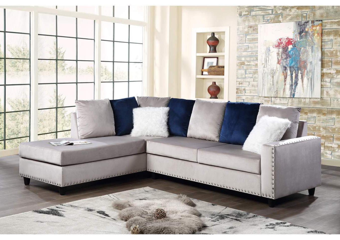 

    
Galaxy Home Furniture MARTHA Sectional Sofa Gray GHF-808857622297
