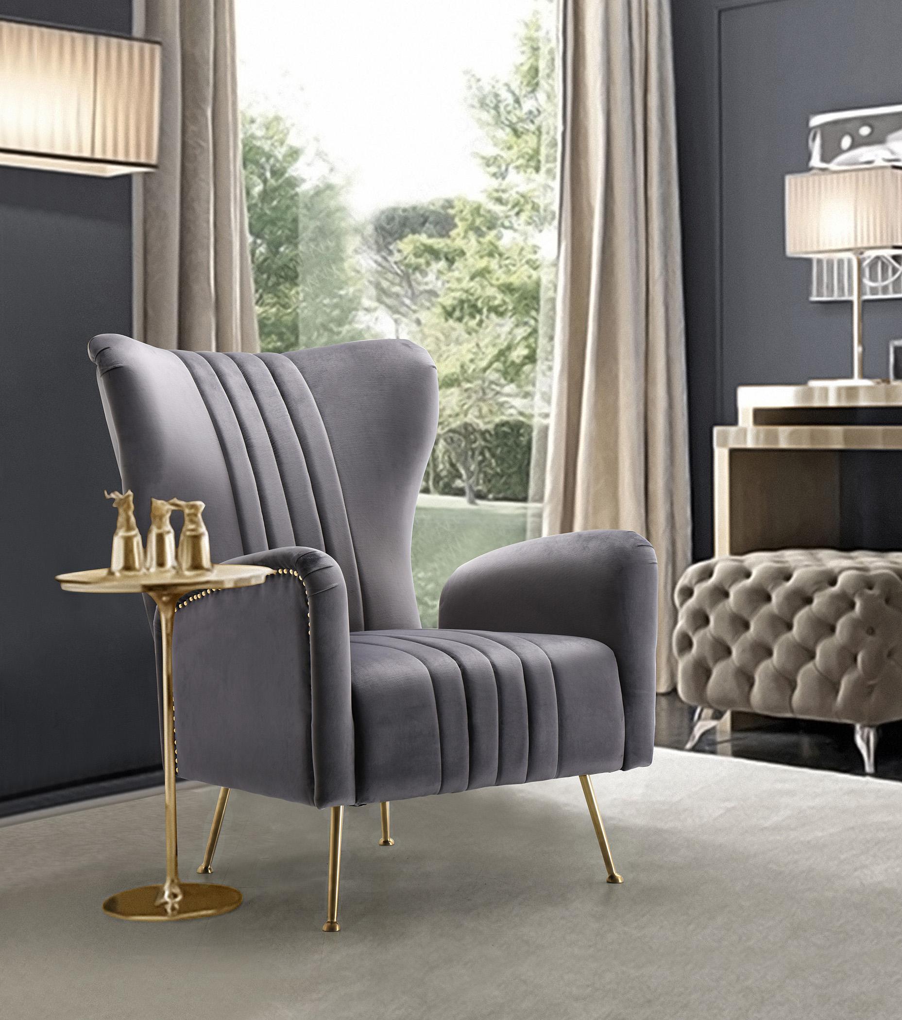 

    
Meridian Furniture Opera 532Grey Accent Chair Set Gray 532Grey-Set-2
