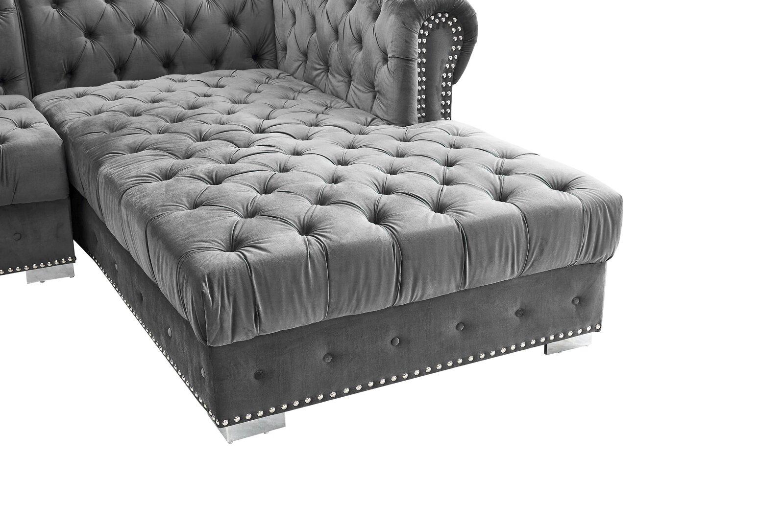 

    
Galaxy Home Furniture MONALISA Sectional Sofa Gray GHF-808857588753
