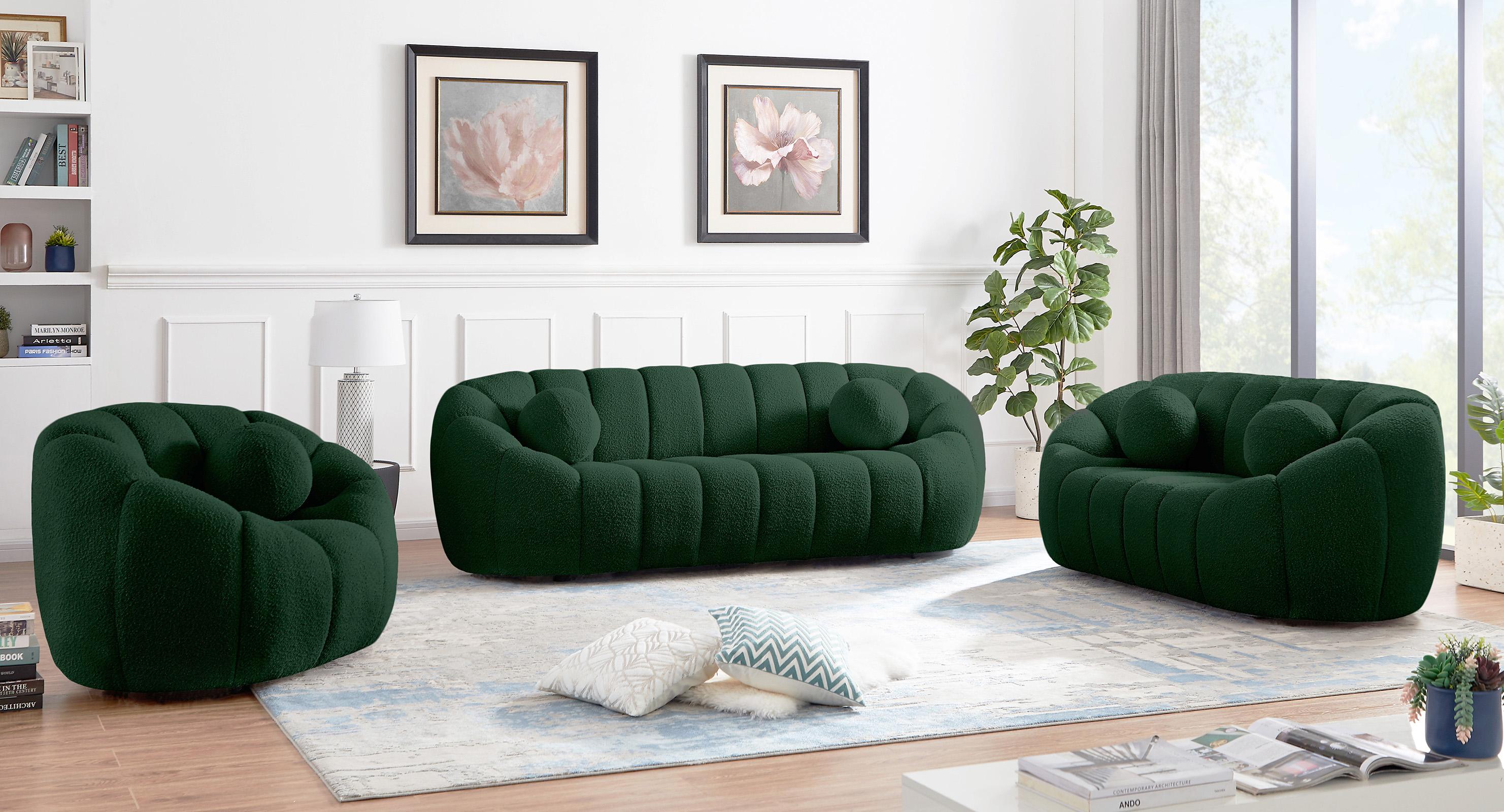 

    
644Green-C Glam Green Boucle Channel Tufted Chair ELIJAH 644Green-C Meridian Modern
