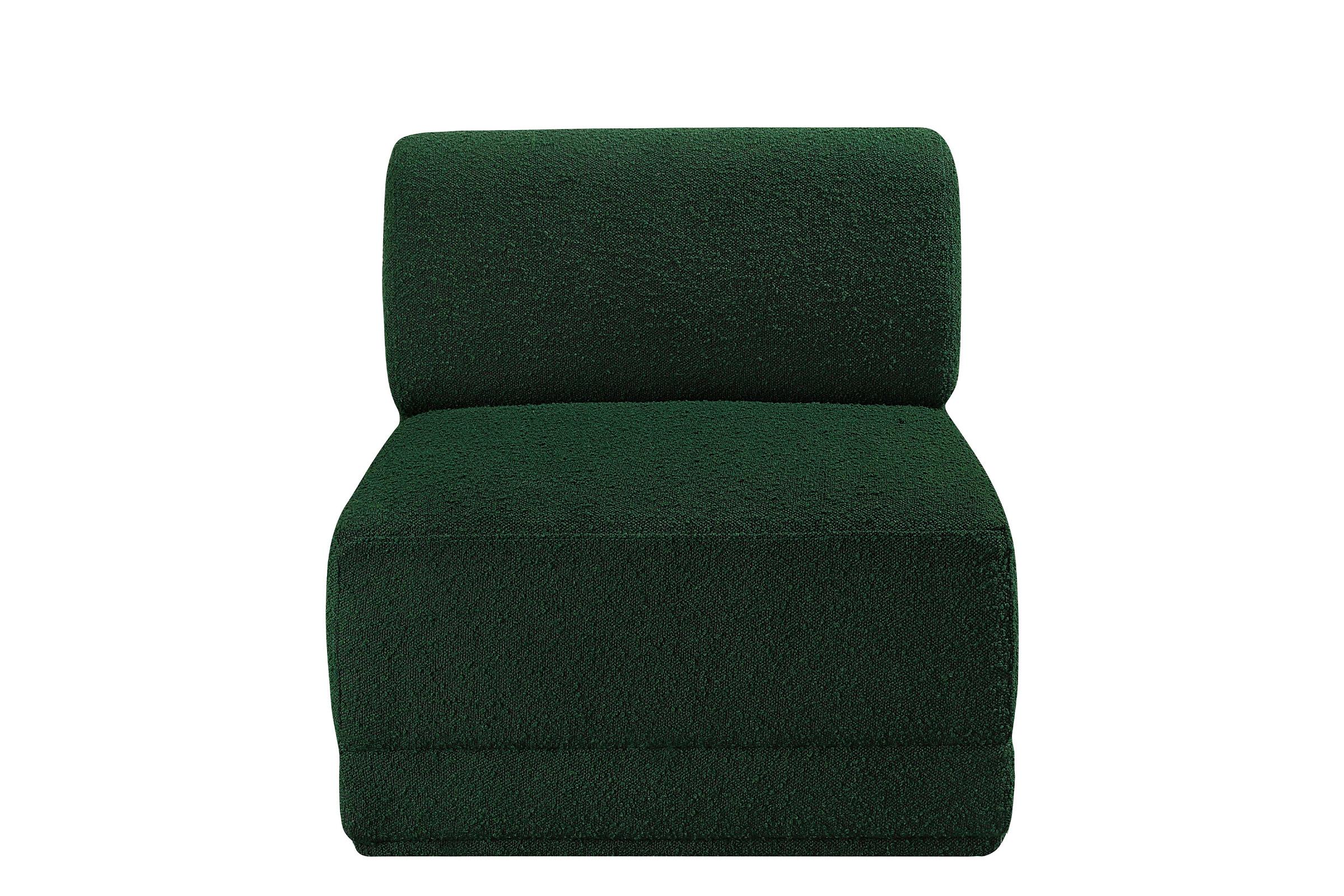 

    
Meridian Furniture Ollie 118Green-Armless Armless Chair Green 118Green-Armless
