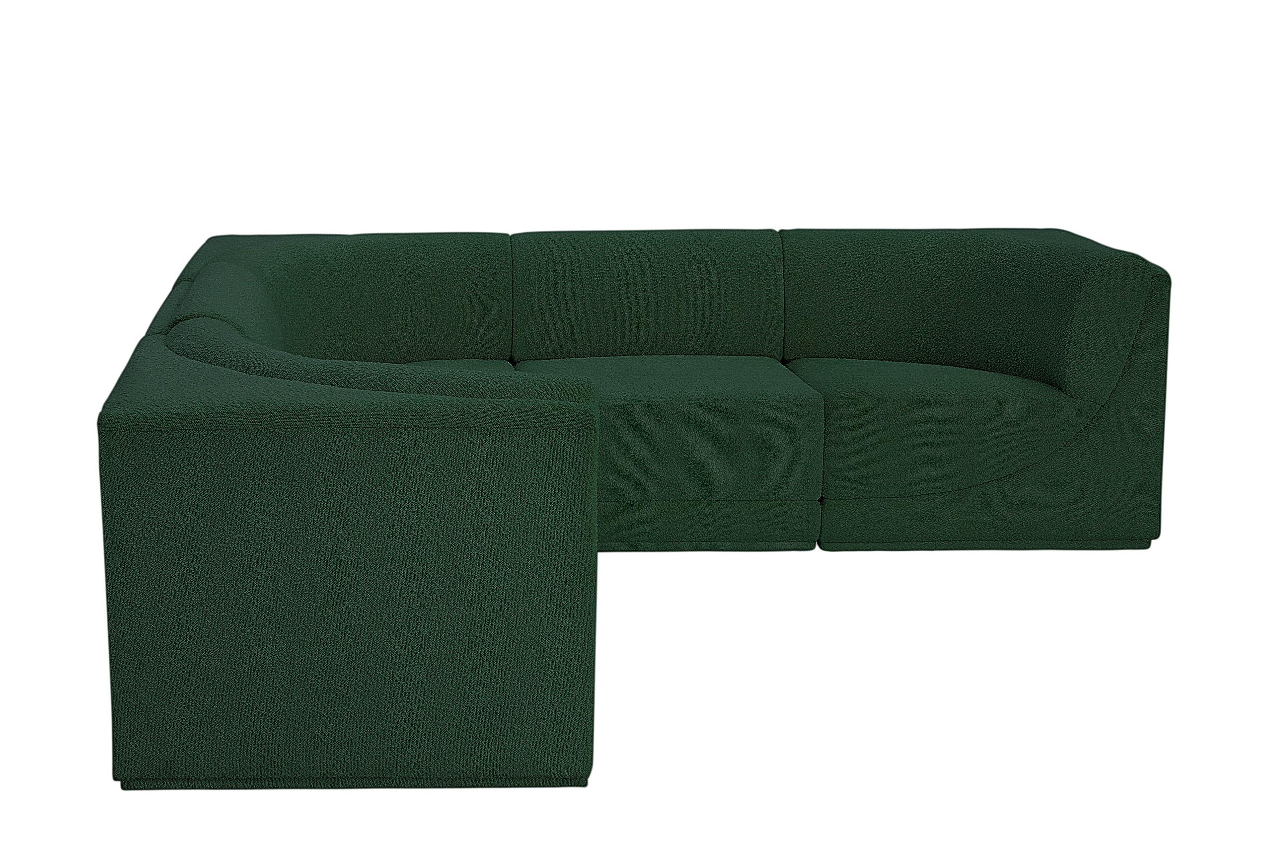 

    
118Green-Sec5B Meridian Furniture Modular Sectional
