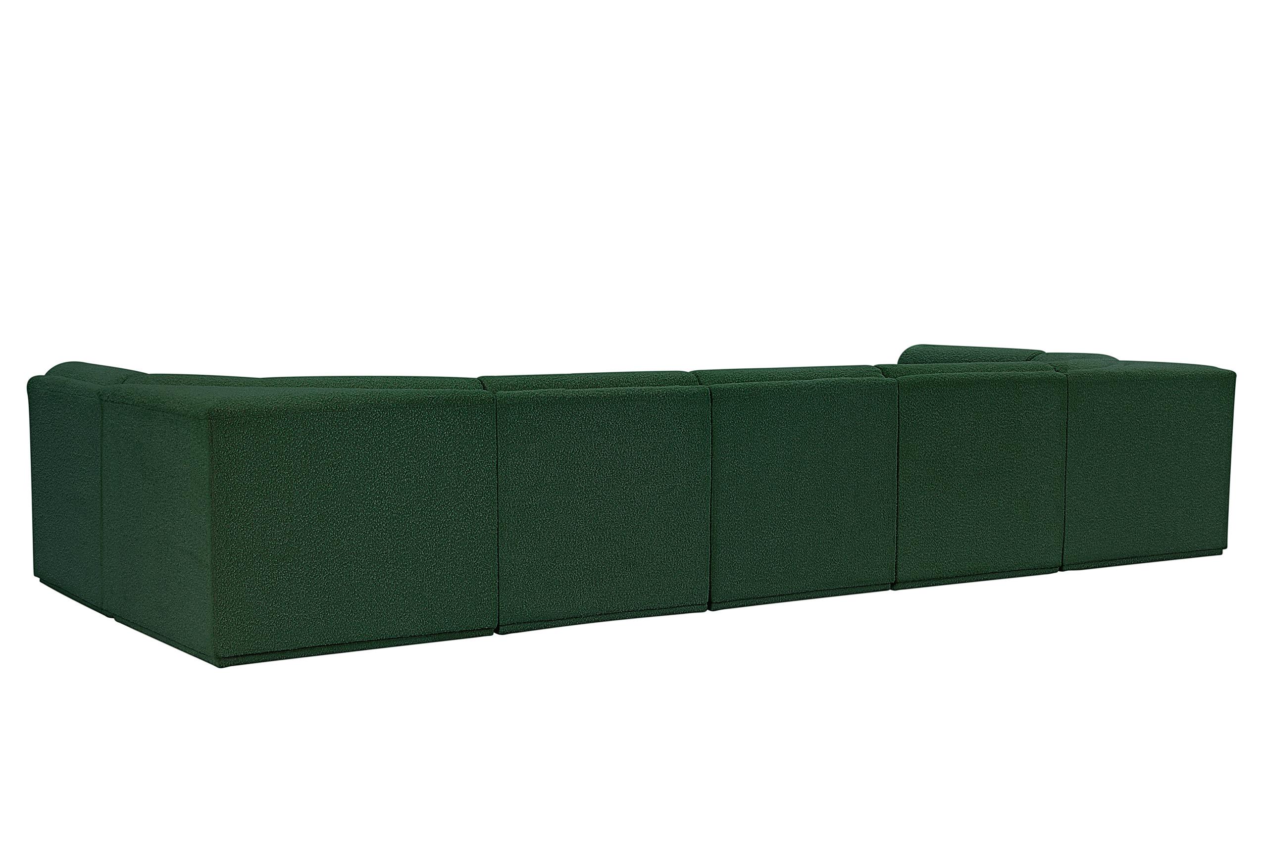 

    
118Green-Sec7A Meridian Furniture Modular Sectional

