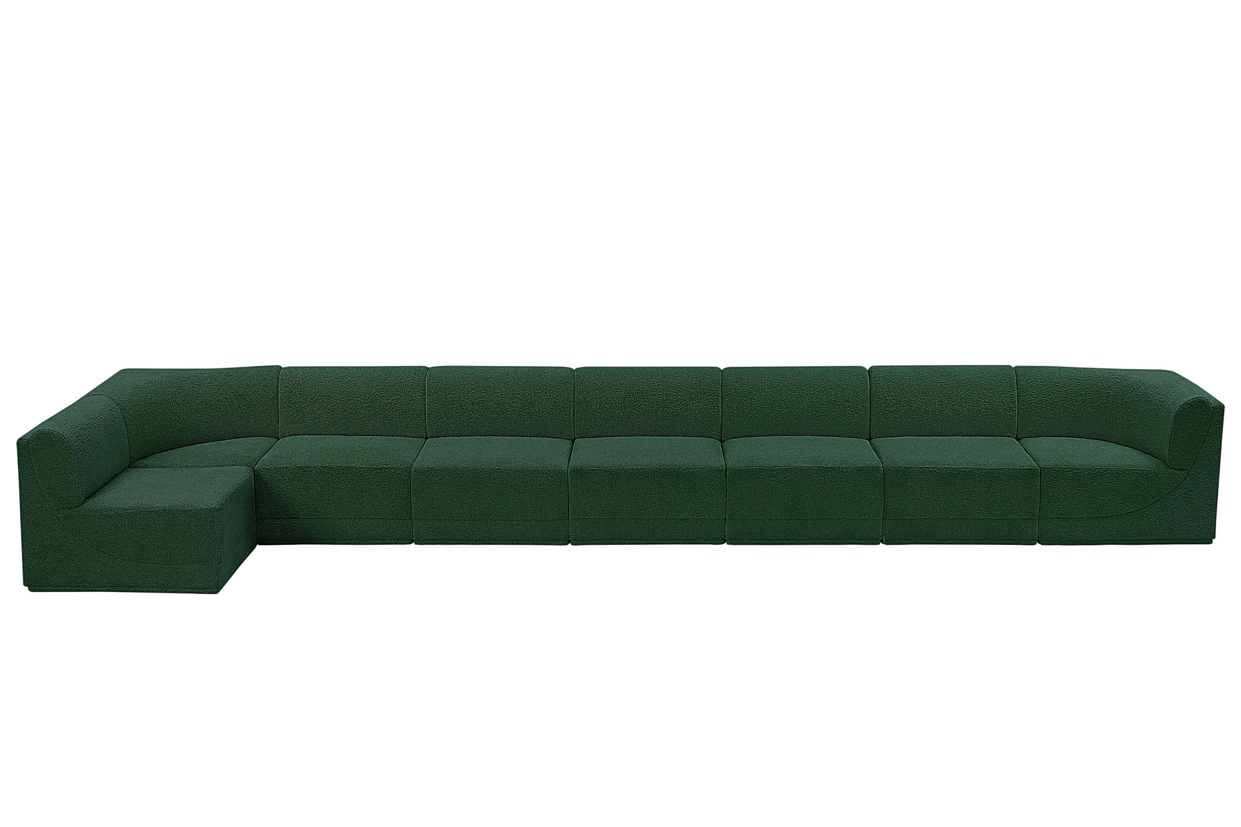 

    
118Green-Sec8C Meridian Furniture Modular Sectional
