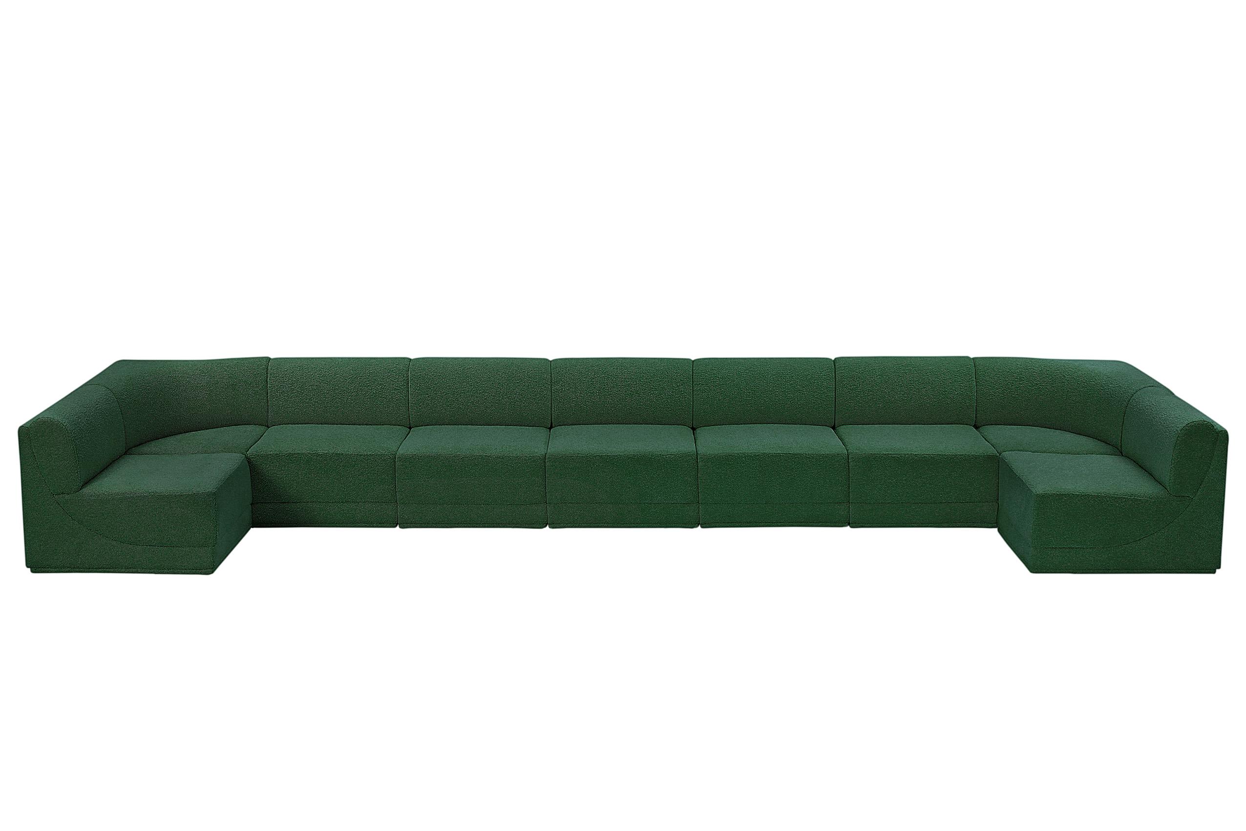 

        
Meridian Furniture Ollie 118Green-Sec9A Modular Sectional Green Boucle 094308306155
