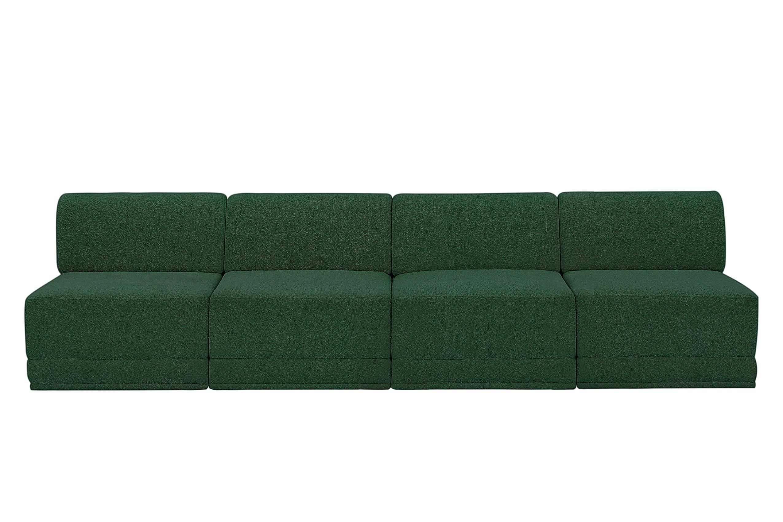 

        
Meridian Furniture Ollie 118Green-S120 Modular Sofa Green Boucle 094308305455
