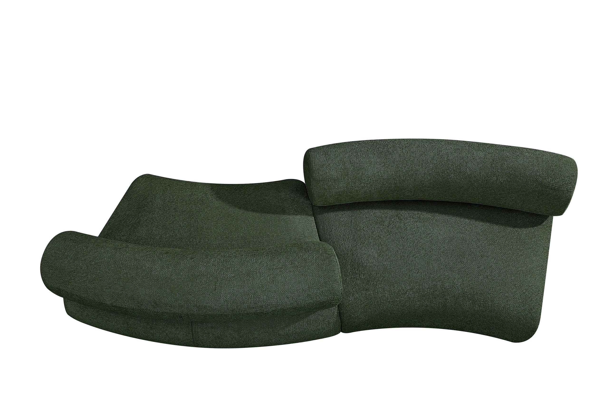 

        
Meridian Furniture Bale 114Green-S2B Modular Sectional Sofa Green Chenille 094308304205
