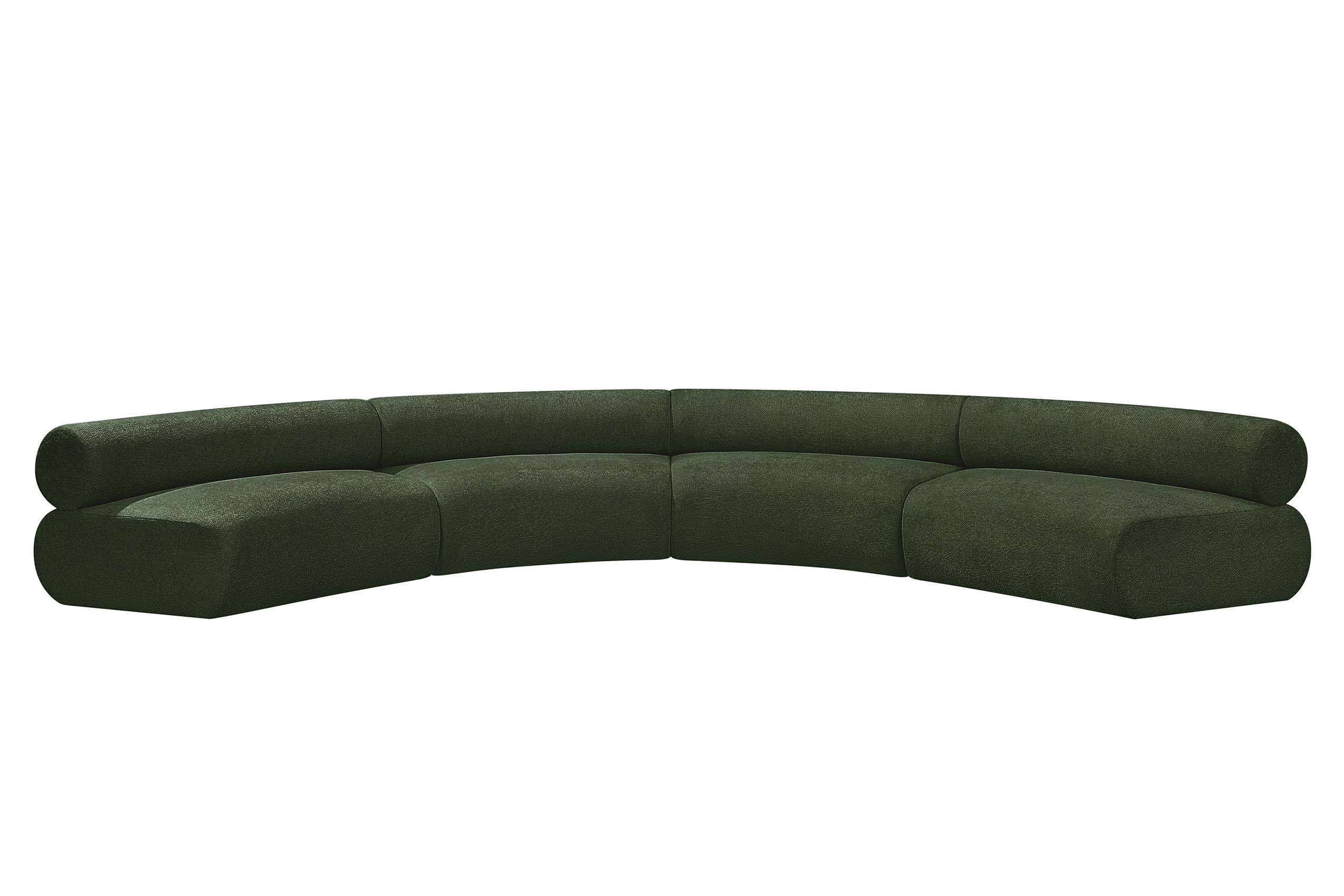 

    
114Green-S4A Meridian Furniture Modular Sectional Sofa
