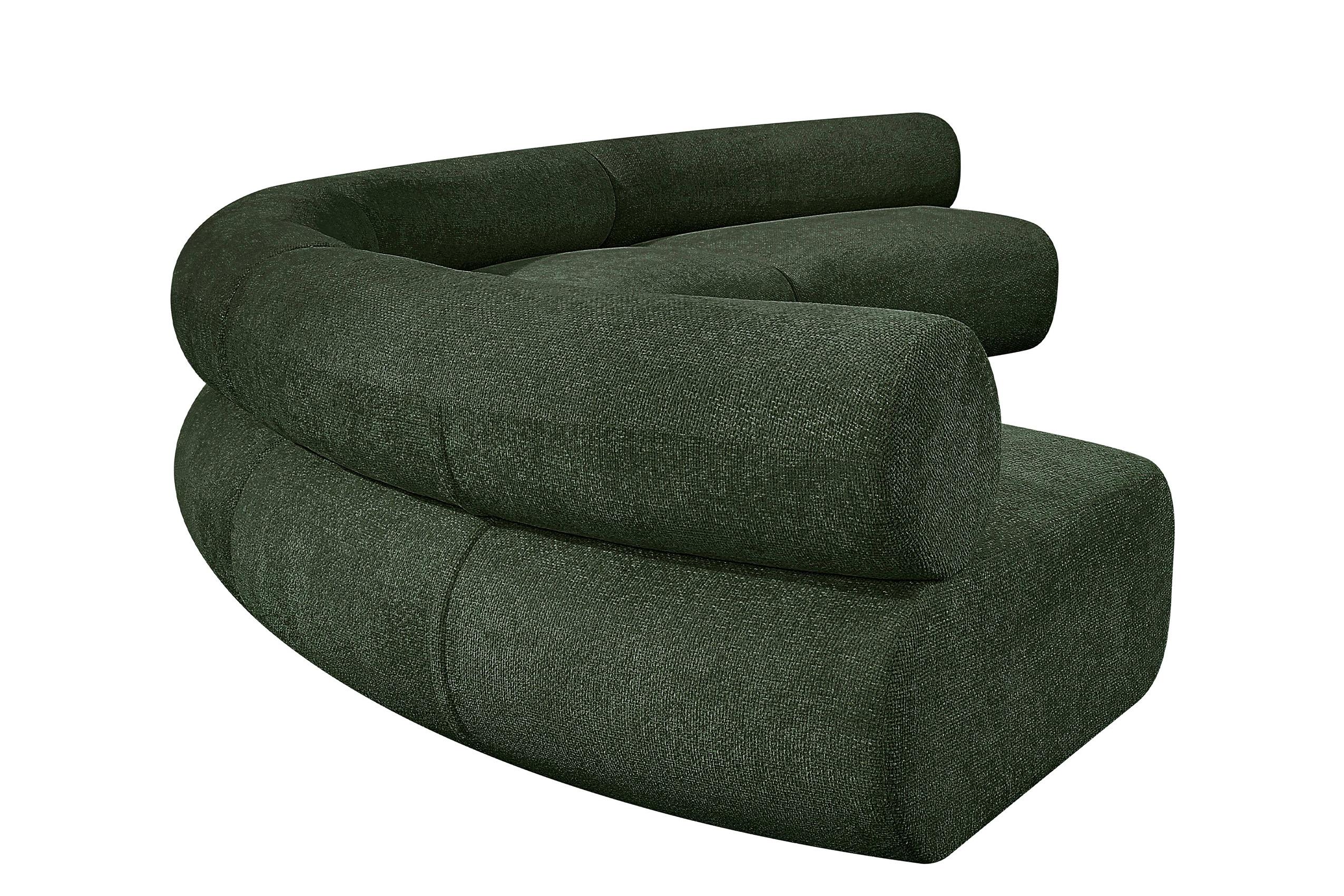 

        
Meridian Furniture Bale 114Green-S4A Modular Sectional Sofa Green Chenille 094308304281
