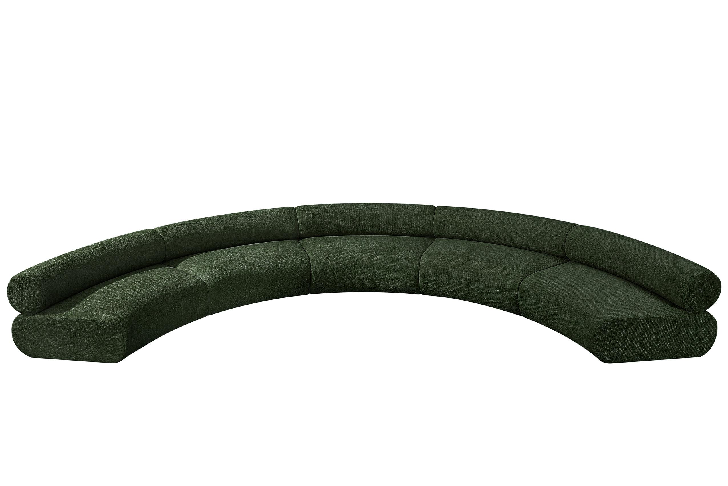 

        
Meridian Furniture Bale 114Green-S5A Modular Sectional Sofa Green Chenille 094308304366

