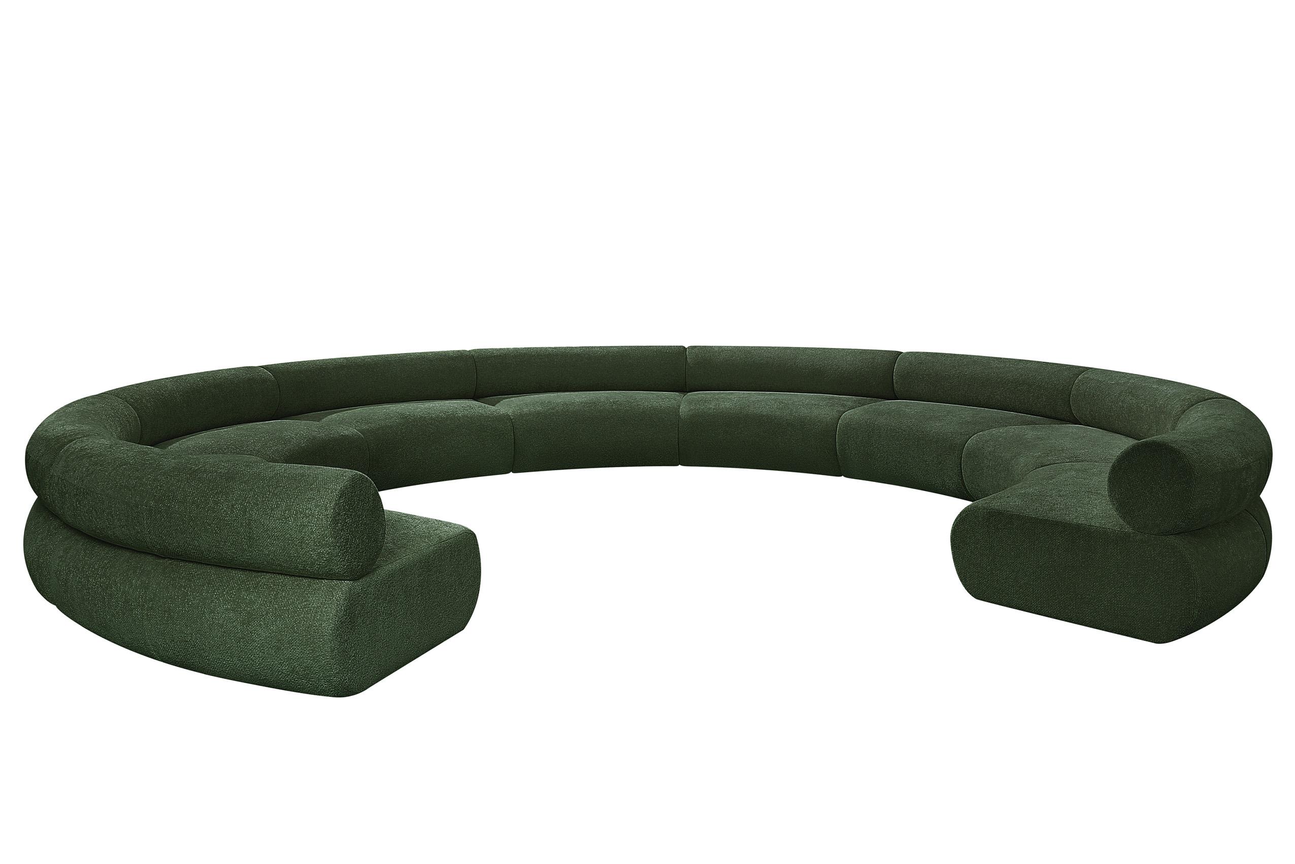 

        
Meridian Furniture Bale 114Green-S9A Modular Sectional Sofa Green Chenille 094308304564
