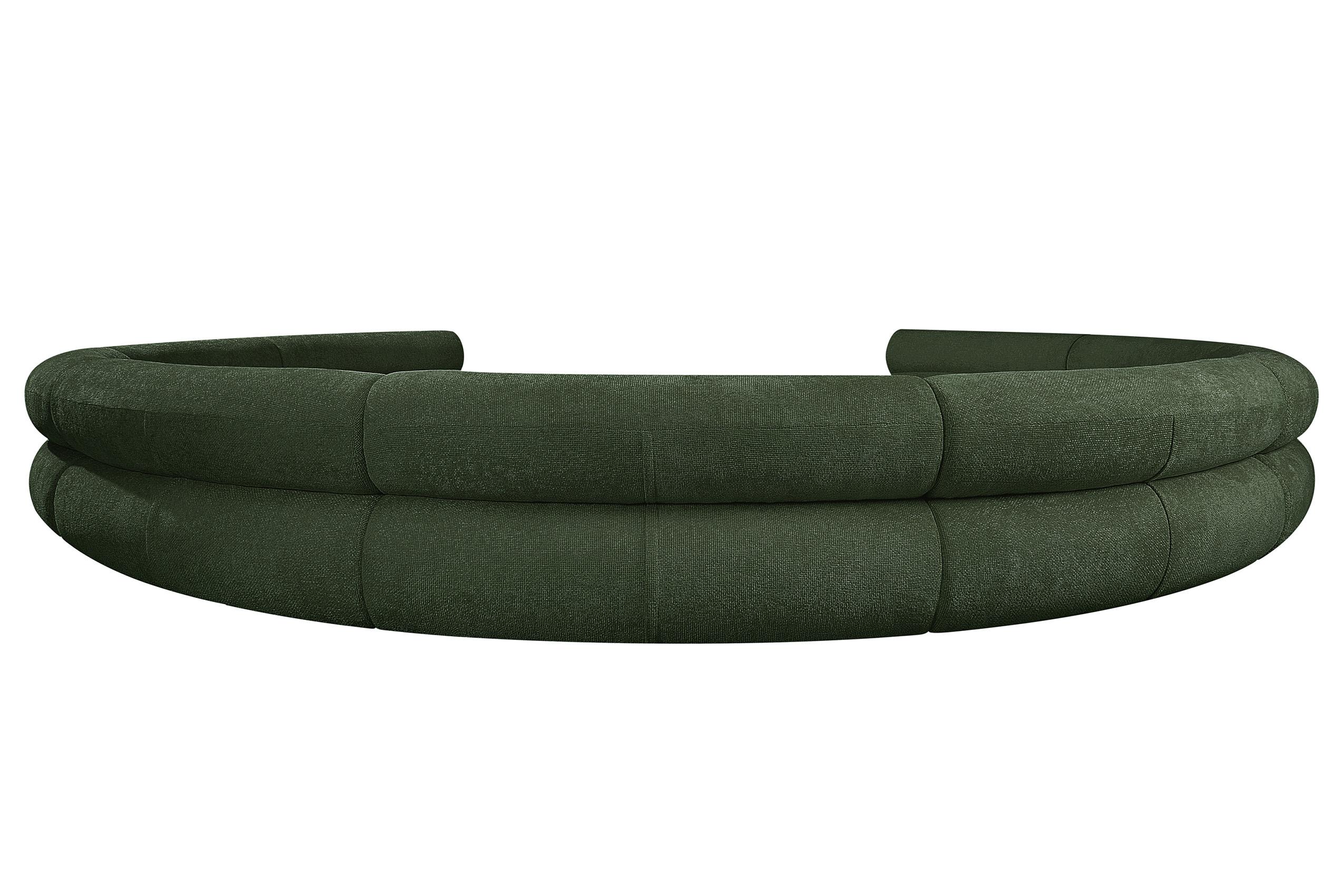 

    
114Green-S9A Meridian Furniture Modular Sectional Sofa
