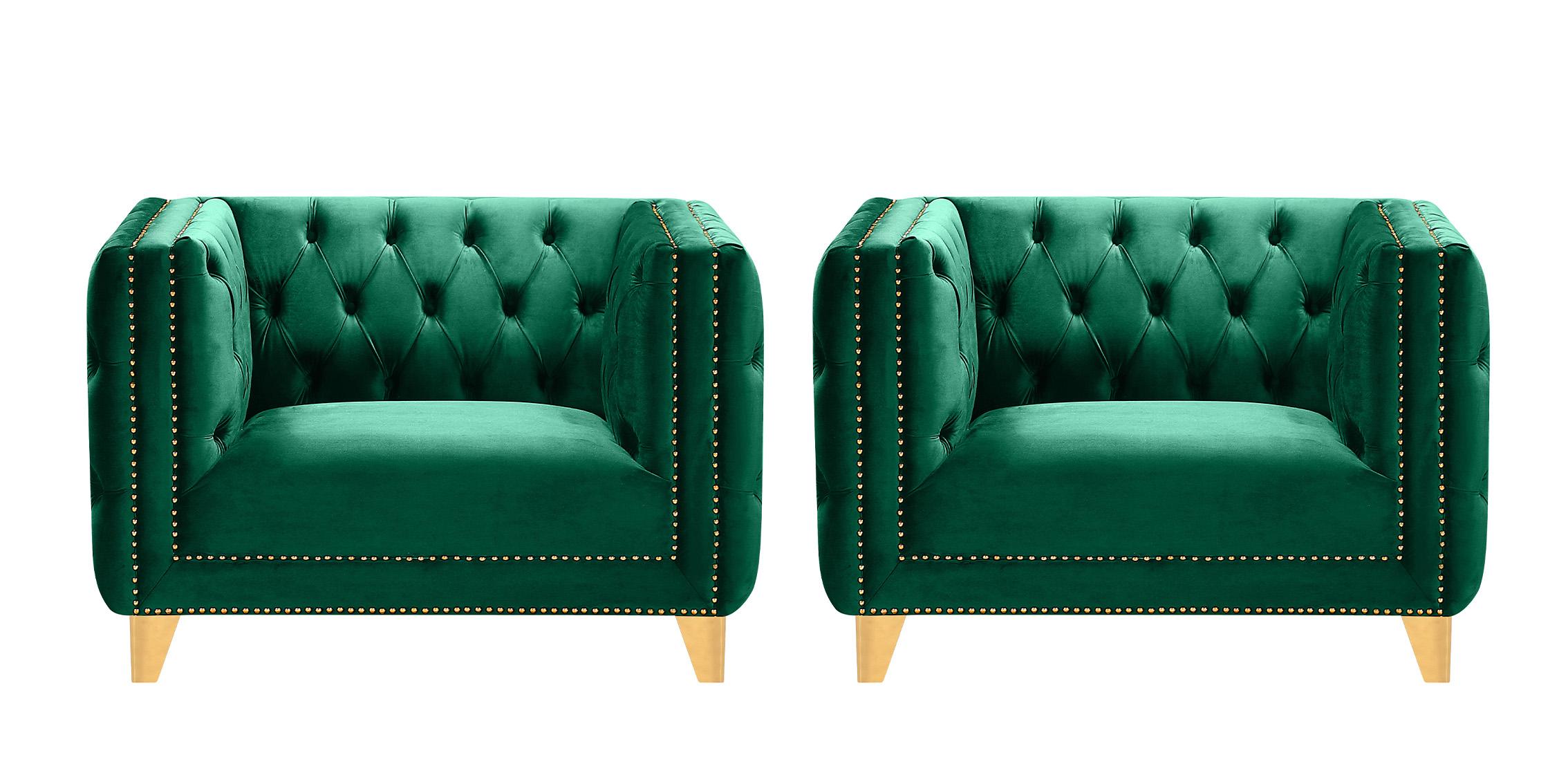 

    
Meridian Furniture MICHELLE 652Green-C-Set-2 Arm Chair Set Green 652Green-C-Set-2
