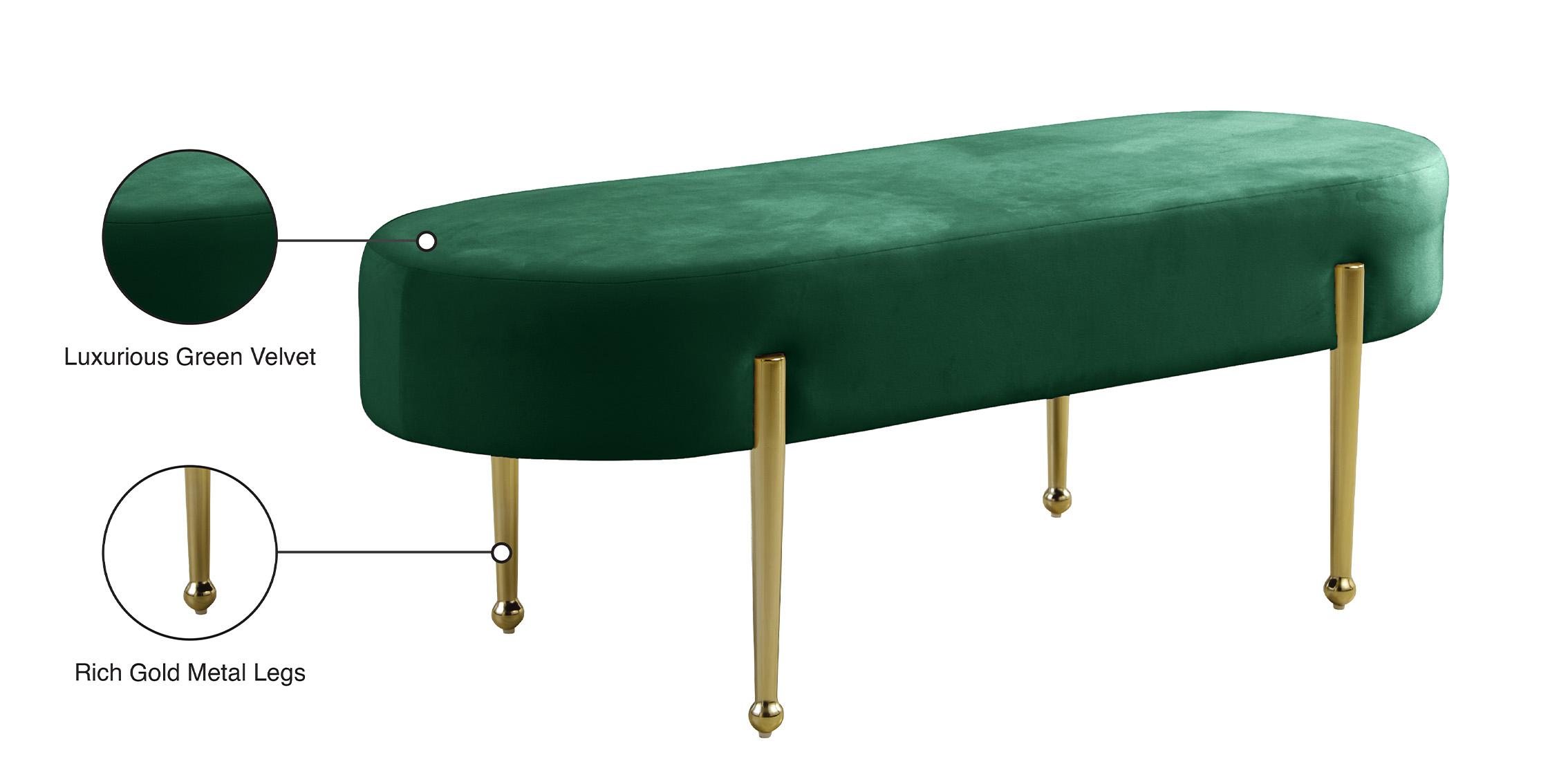 

    
Meridian Furniture GIA 107Green Bench Green 107Green
