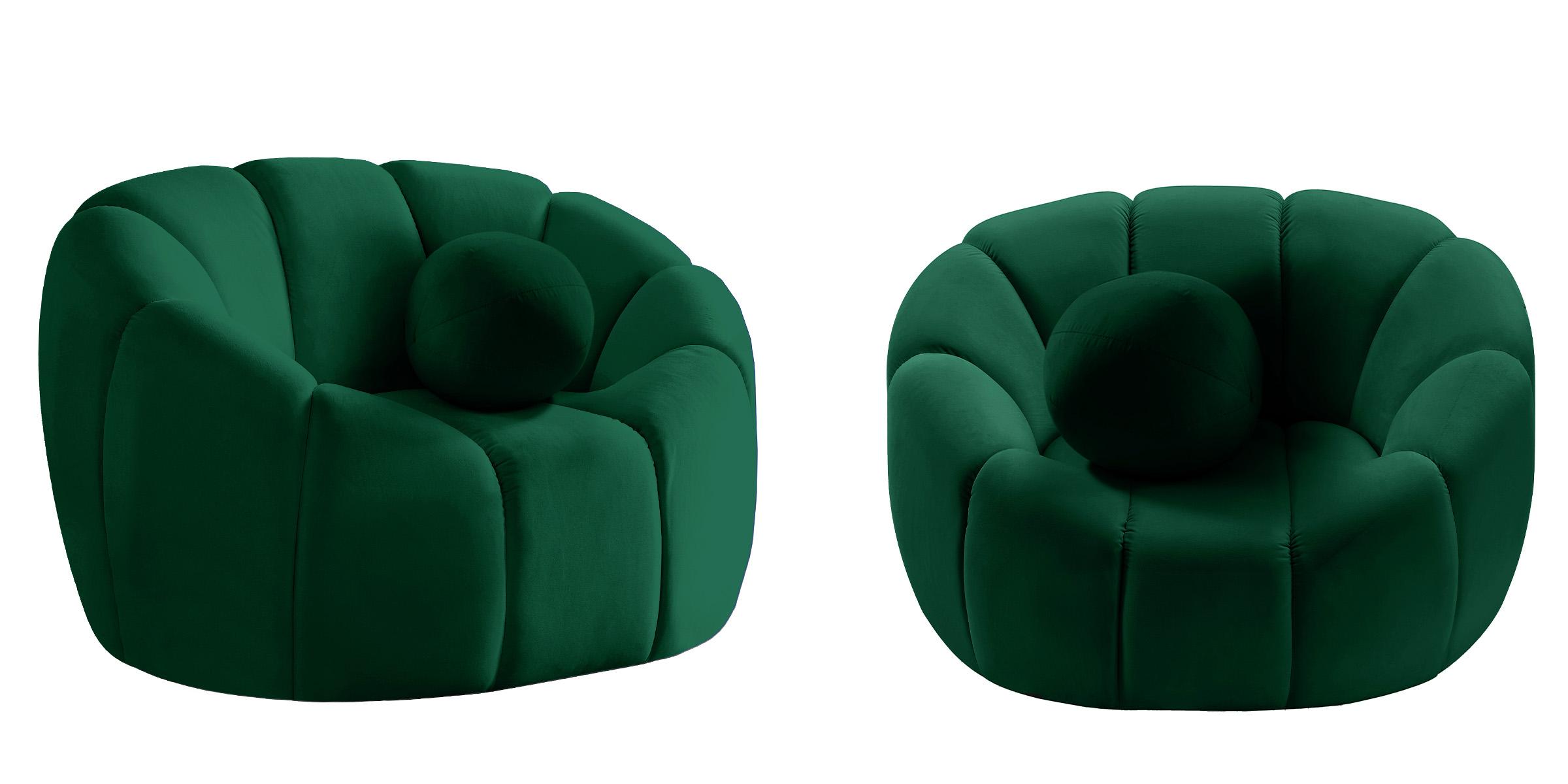 

        
Meridian Furniture ELIJAH 613Green-C Arm Chairs Green Velvet 094308255750
