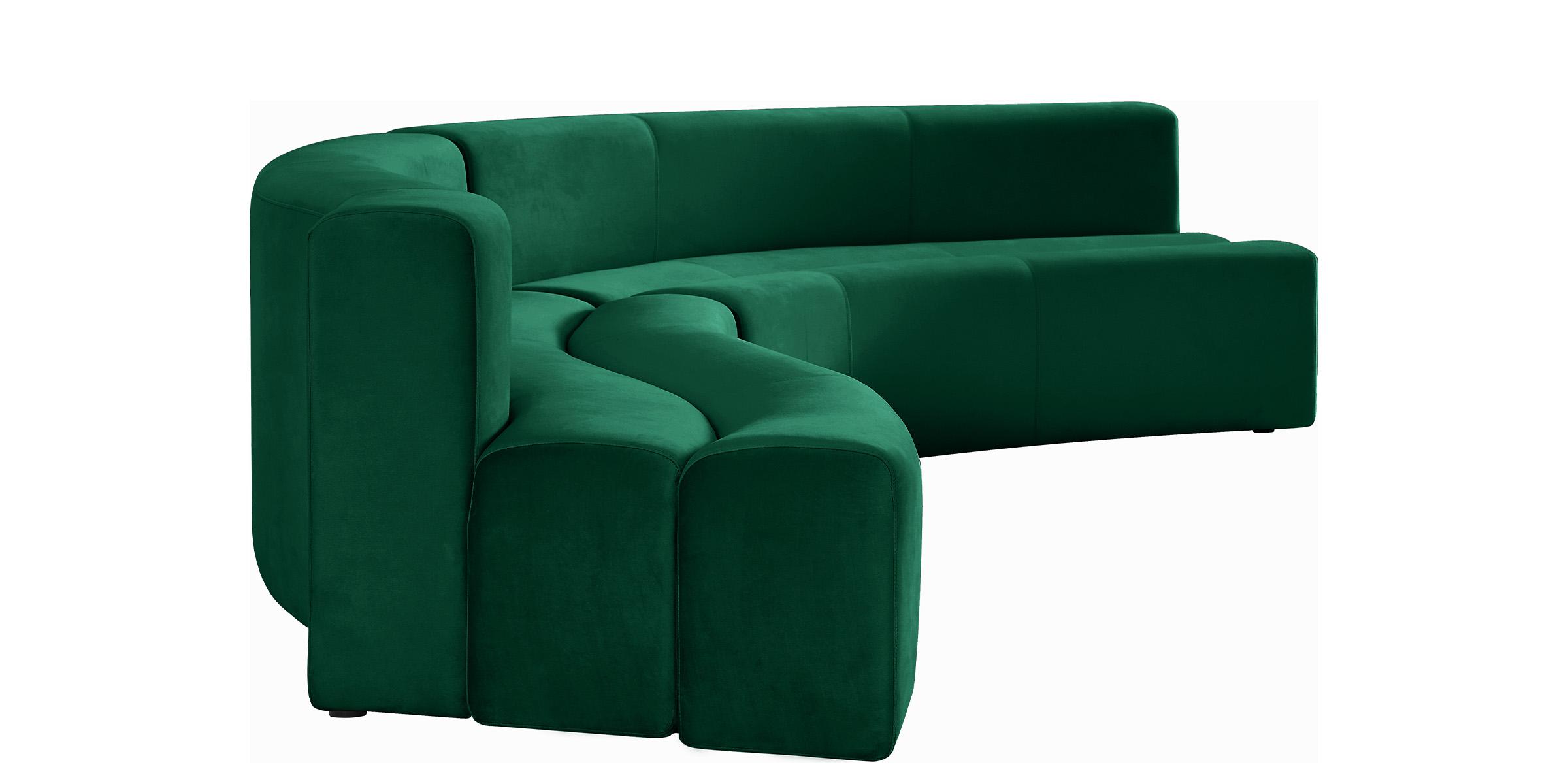 

        
Meridian Furniture Curl 624Green-Sectional Sectional Sofa Green Velvet 094308255866
