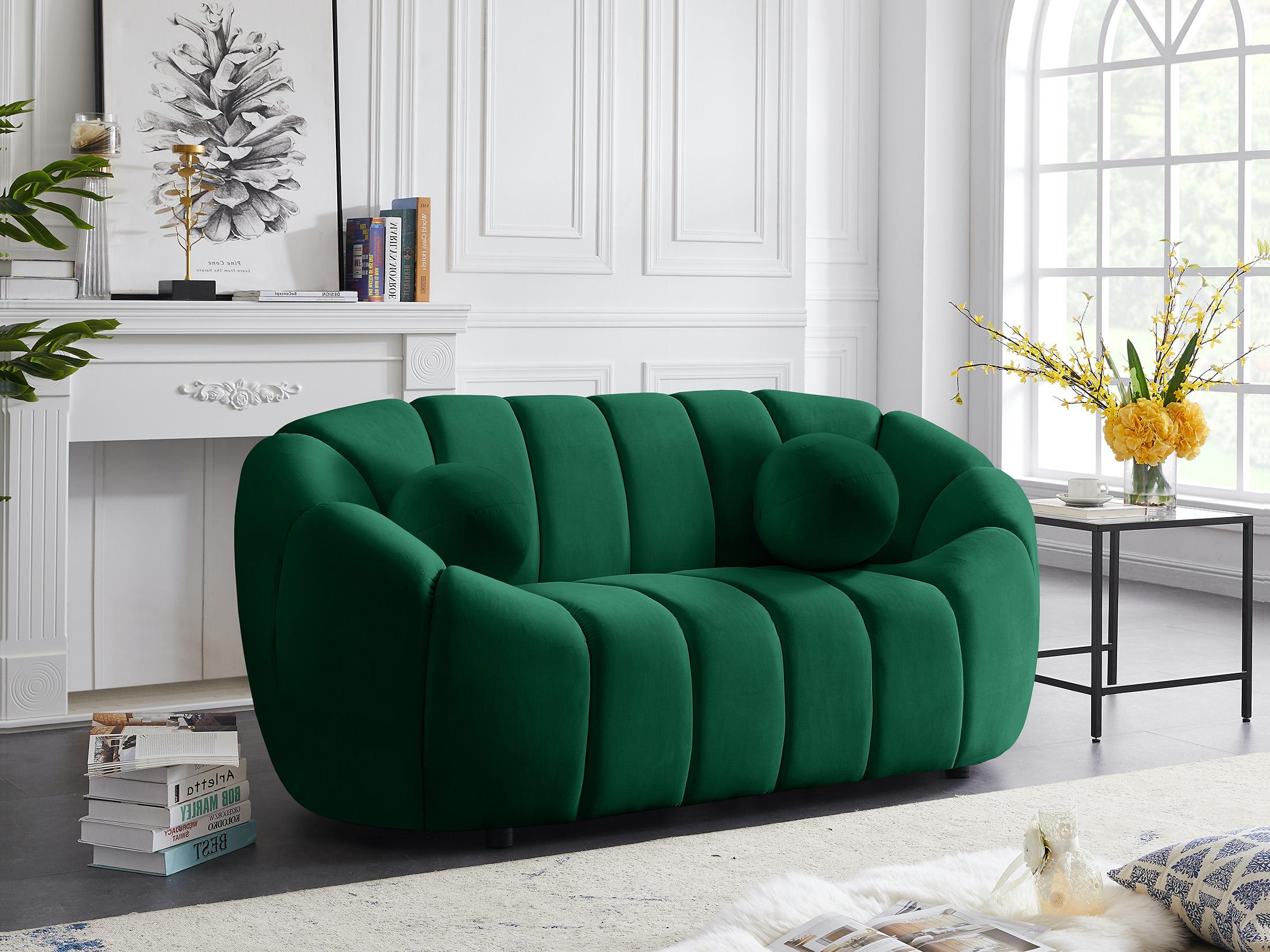 

    
Meridian Furniture ELIJAH 613Green-S Sofa Set Green 613Green-S-Set-3
