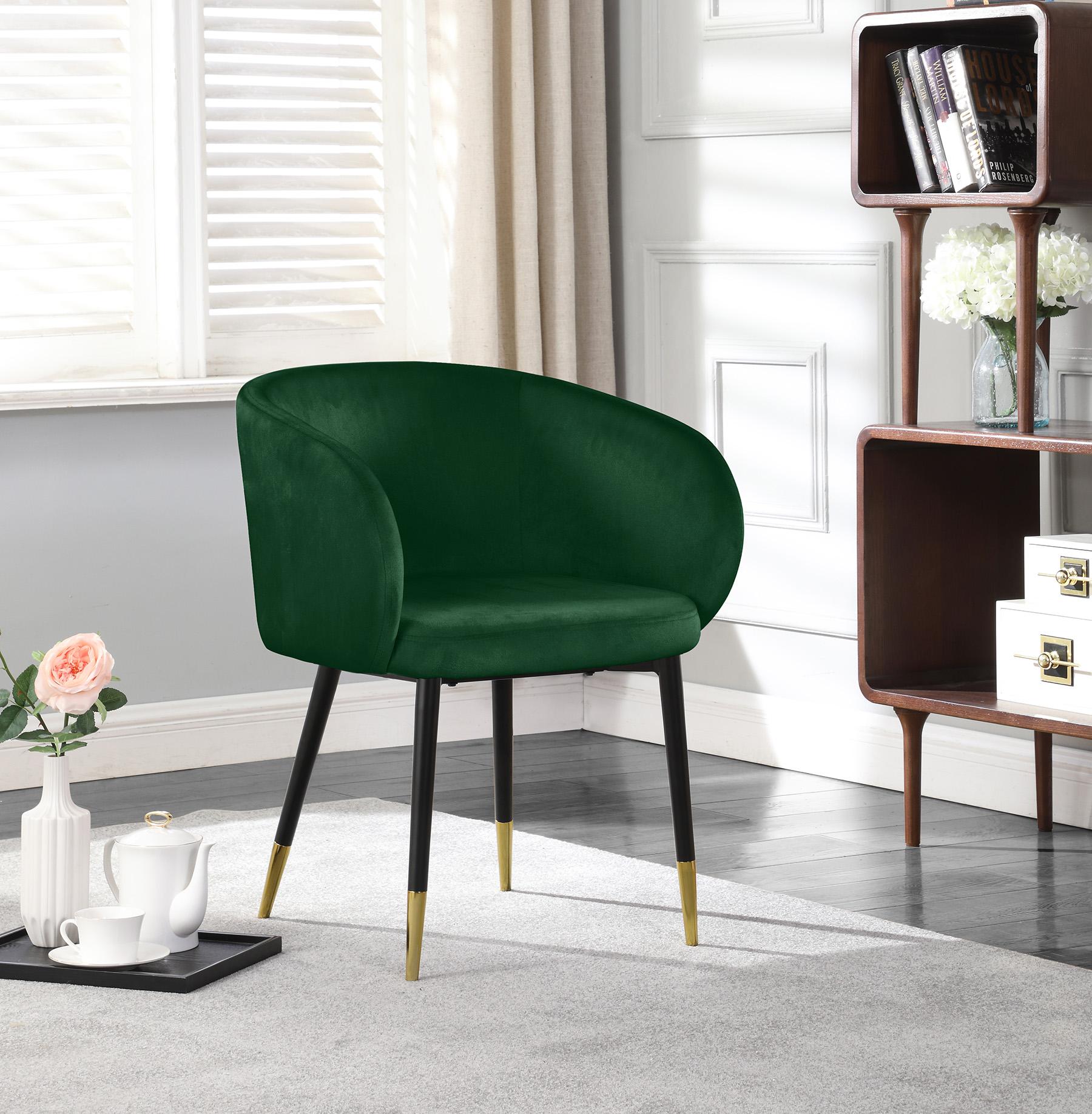 

    
Meridian Furniture LOUISE 733Green Dining Chair Set Chrome/Green 733Green-C-Set-2
