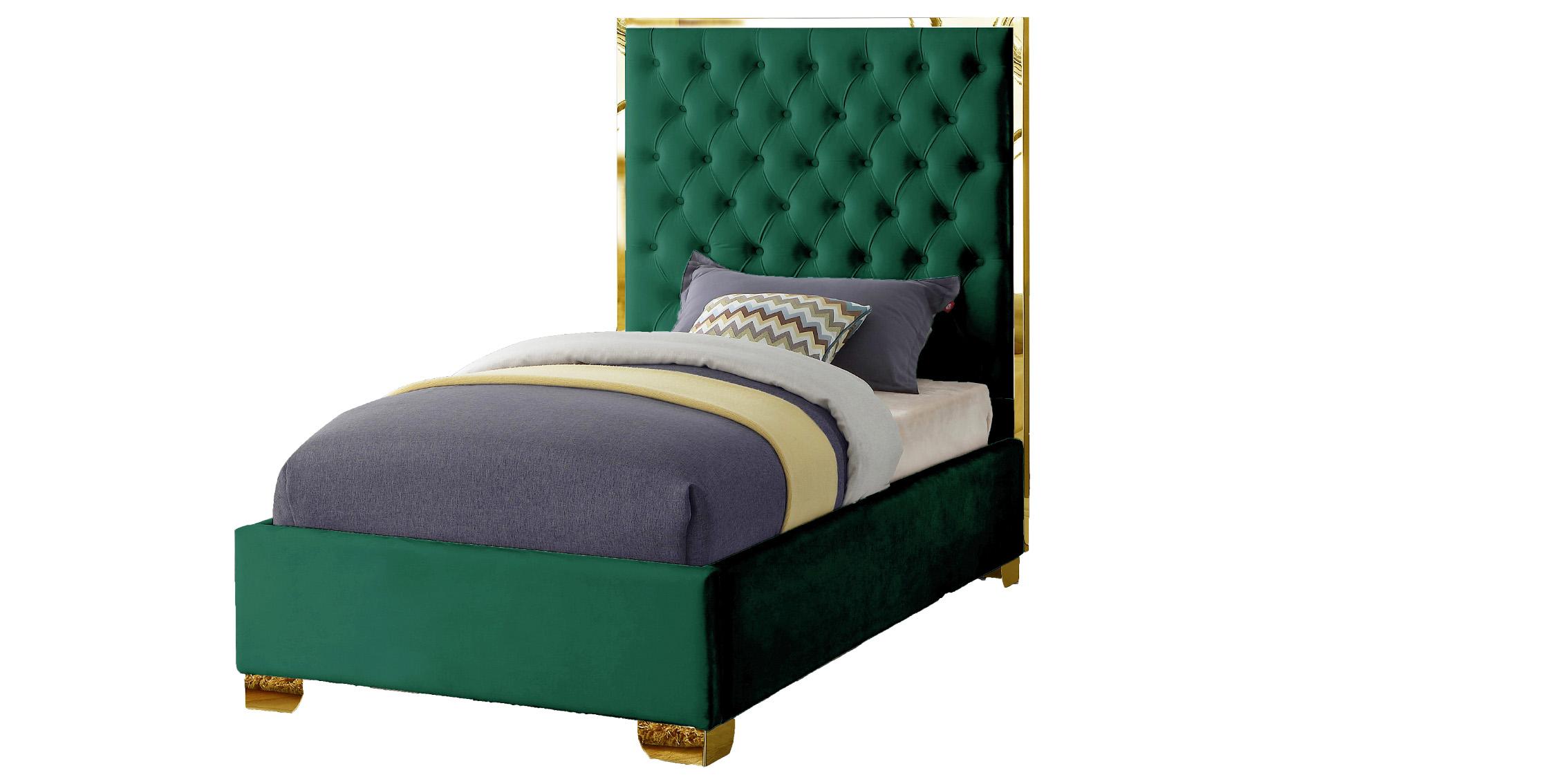 

    
Meridian Furniture LanaGreen-T Platform Bed Green LanaGreen-T
