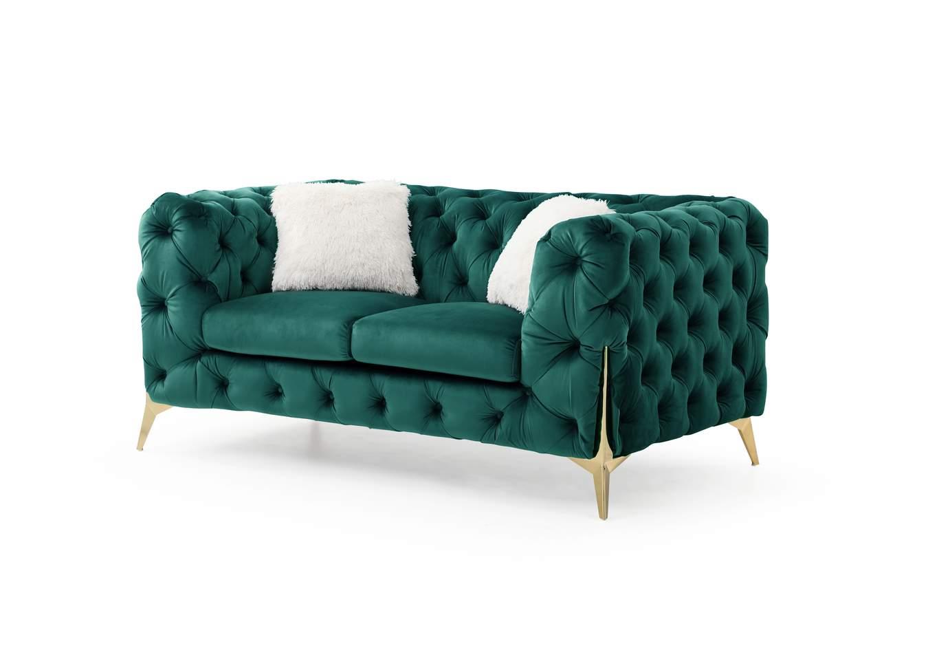 

    
Galaxy Home Furniture MODERNO Sofa Set Green 808857961457-3PC
