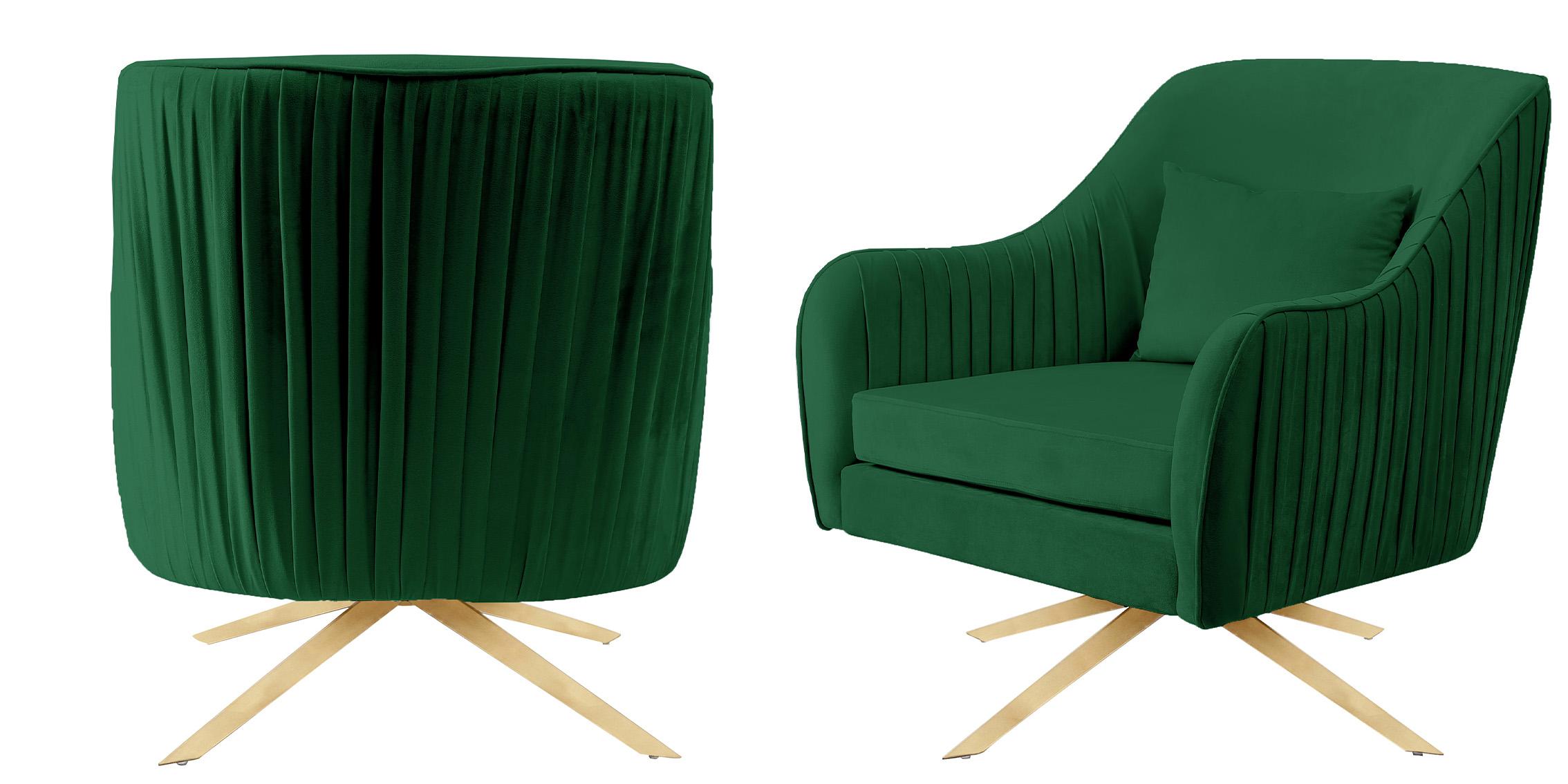 

    
585Green-Set-2 Meridian Furniture Arm Chair Set
