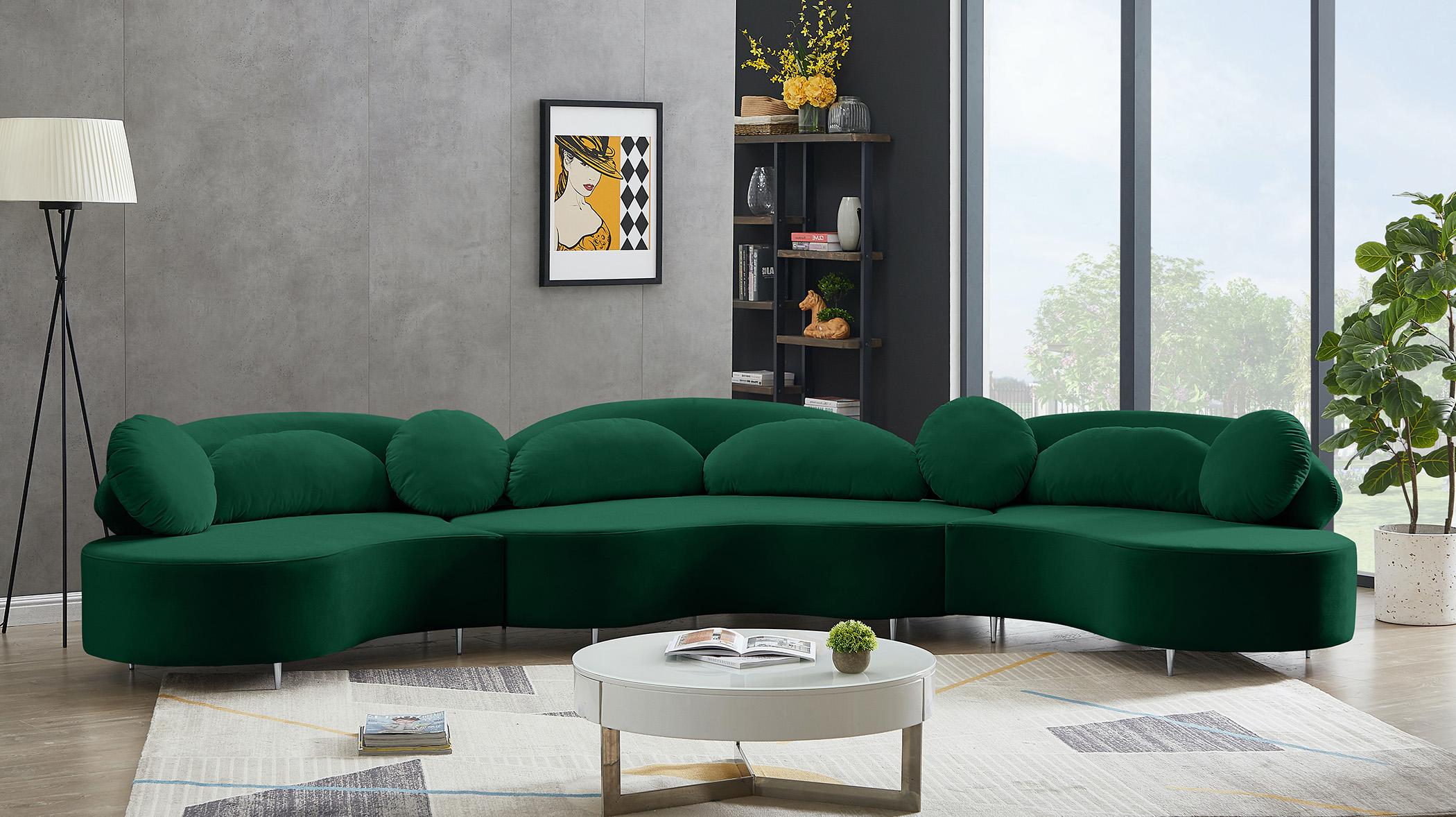 

        
094308255972Glam GREEN Velvet Sectional Sofa Vivacious 632Green Meridian Contemporary Modern
