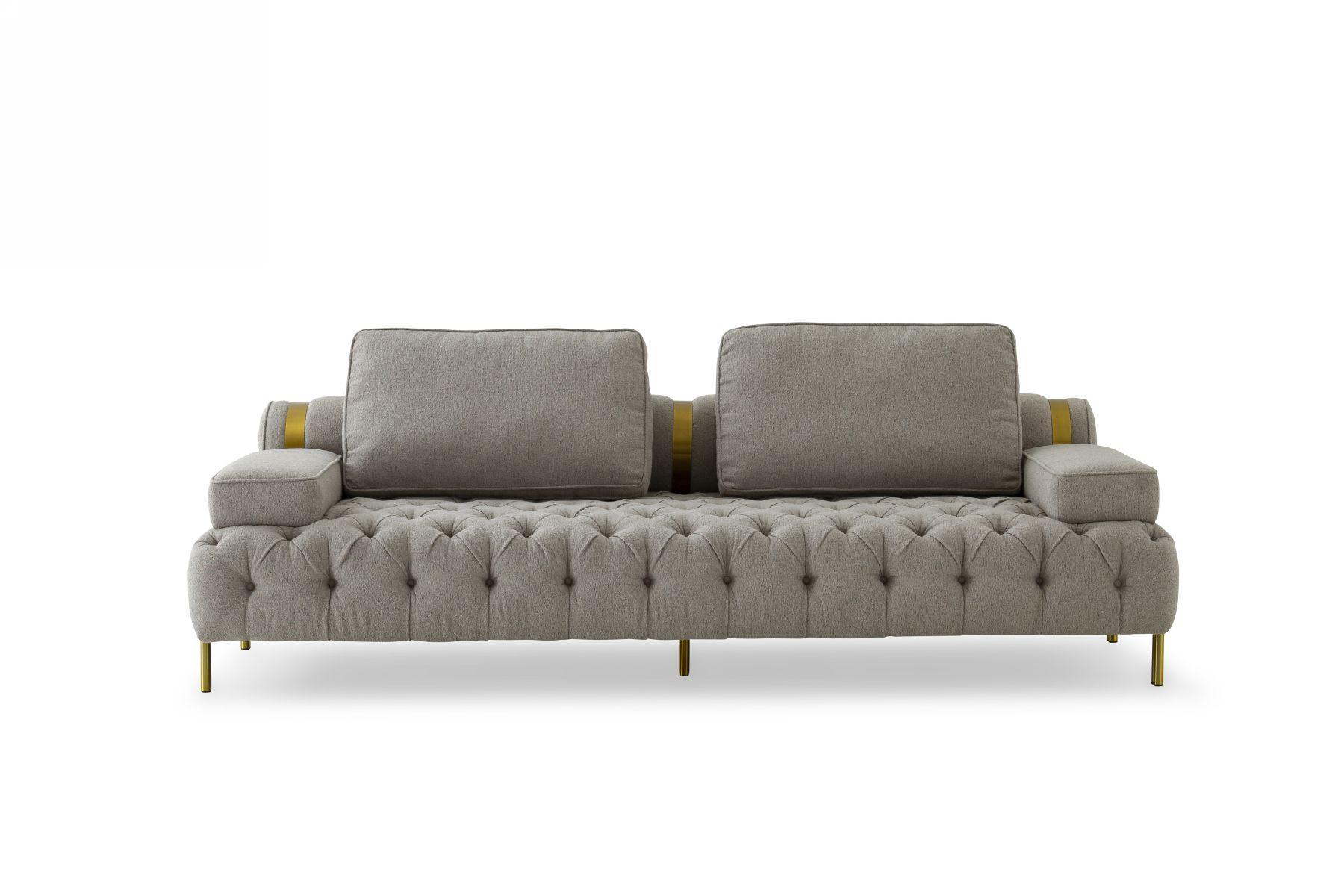 

    
VIG Furniture VGODZW-9106 Sofa Gray/Gold VGODZW-9106
