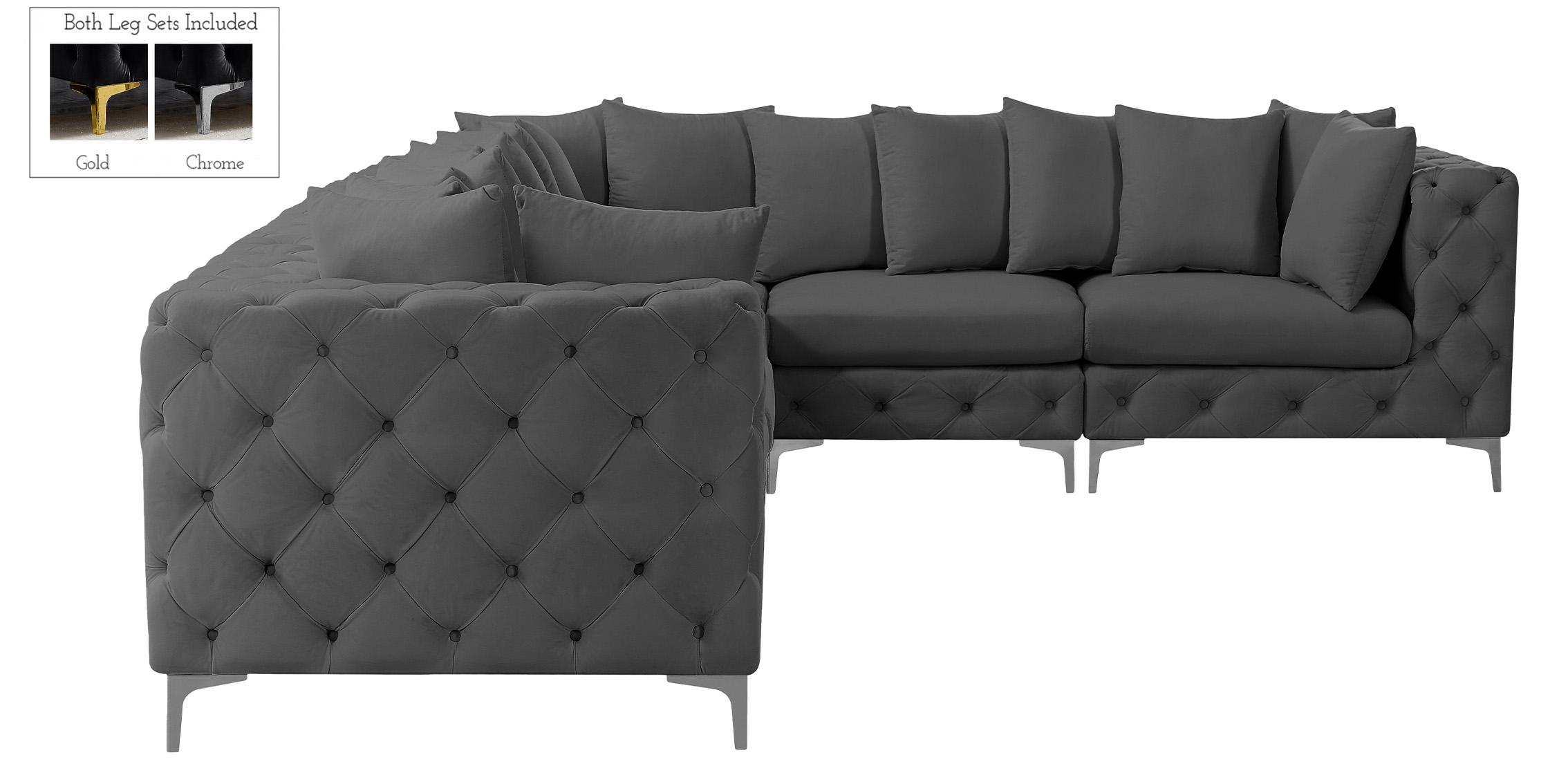 

    
Meridian Furniture TREMBLAY 686Grey-Sec6A Modular Sectional Sofa Gray 686Grey-Sec6A

