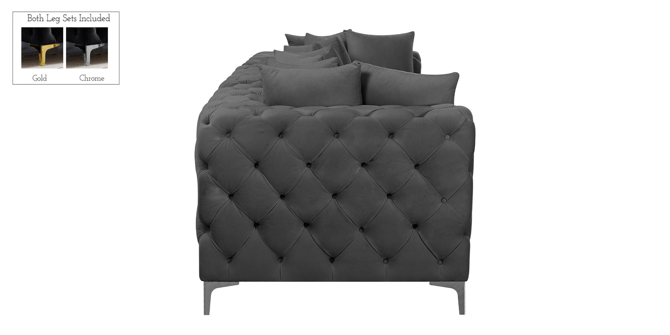 

        
Meridian Furniture TREMBLAY 686Grey-S108 Modular Sofa Gray Velvet 94308269504
