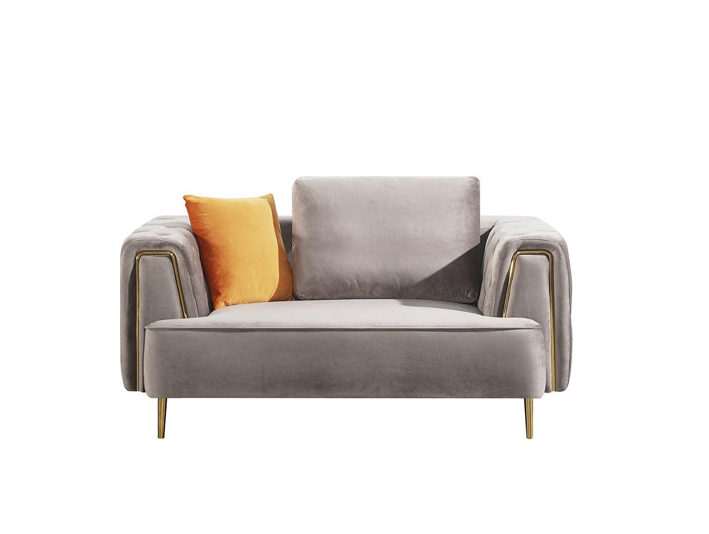 

                    
American Eagle Furniture AE-D832-GR Sofa Set Gray Fabric Purchase 
