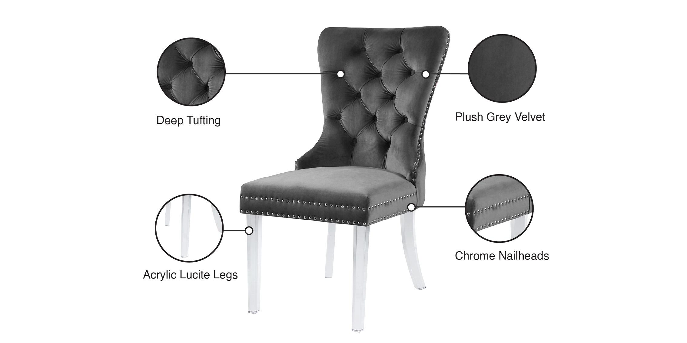 

    
704831400038MILEY 746Grey-C Dining Chair Set
