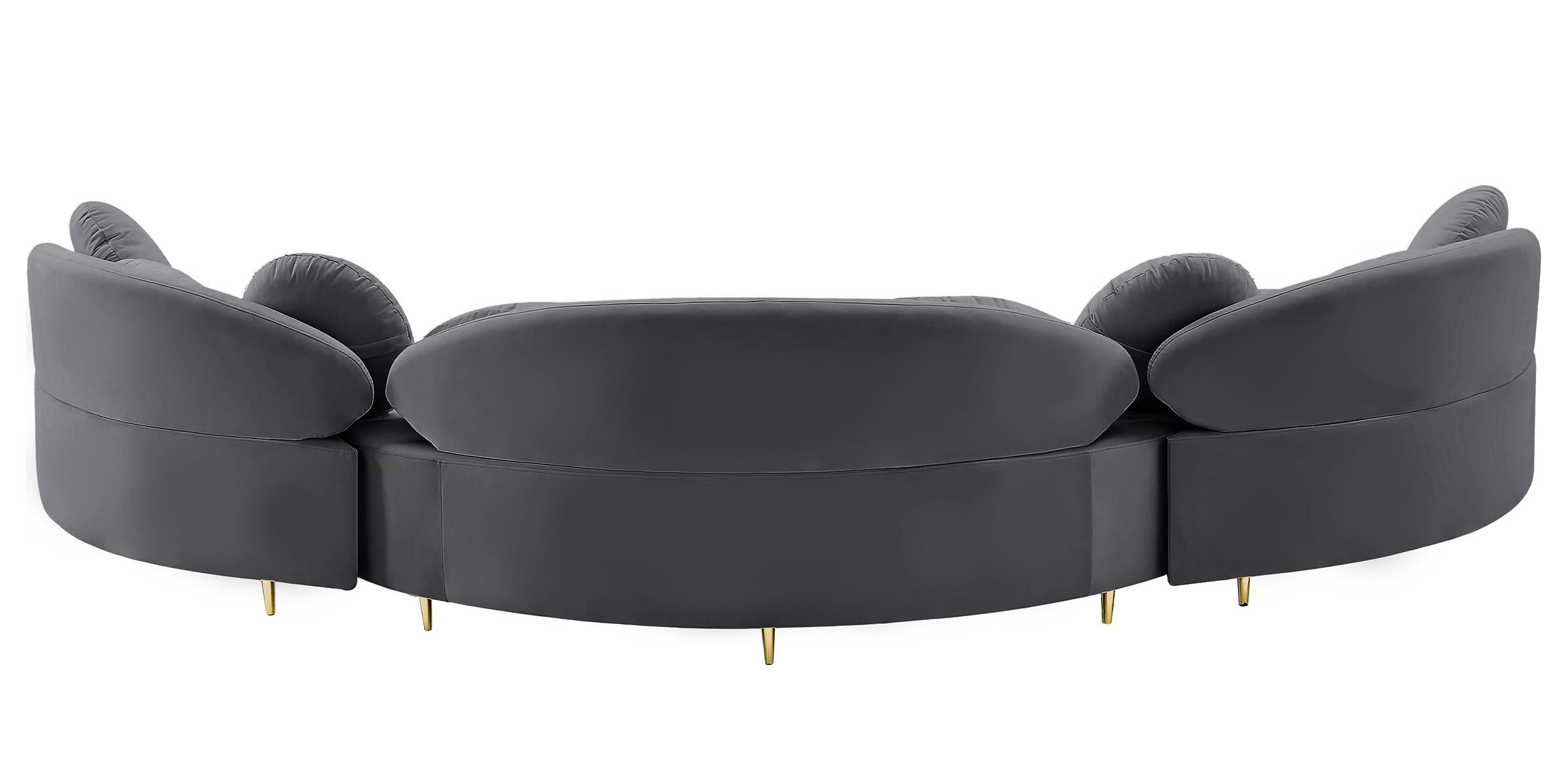 

    
632Grey-Sectional Glam GREY Velvet Sectional Sofa Vivacious 632Grey Meridian Contemporary Modern
