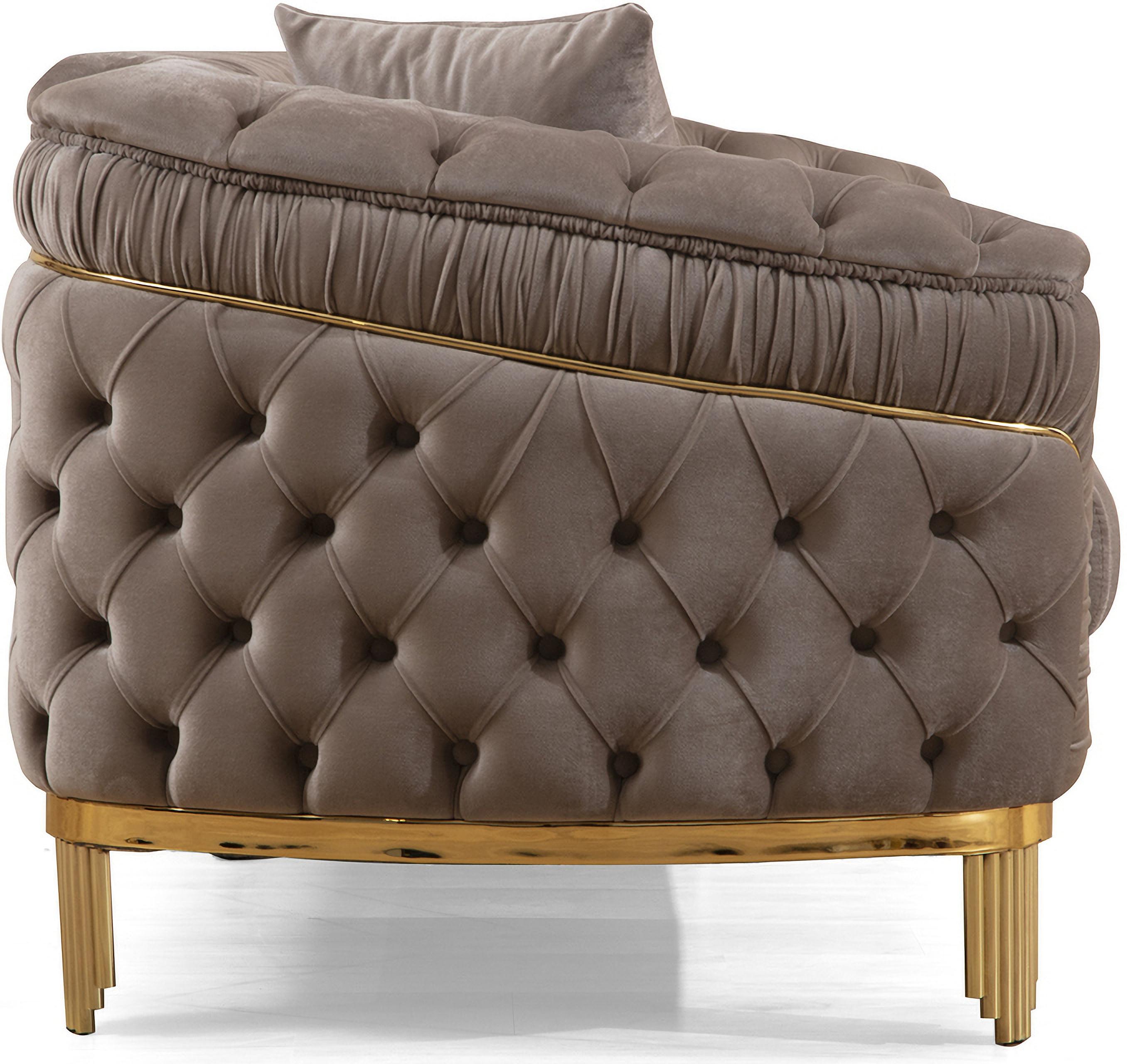 

    
Galaxy Home Furniture VANESSA-TP Loveseat Taupe/Gold VANESSA-TP-L
