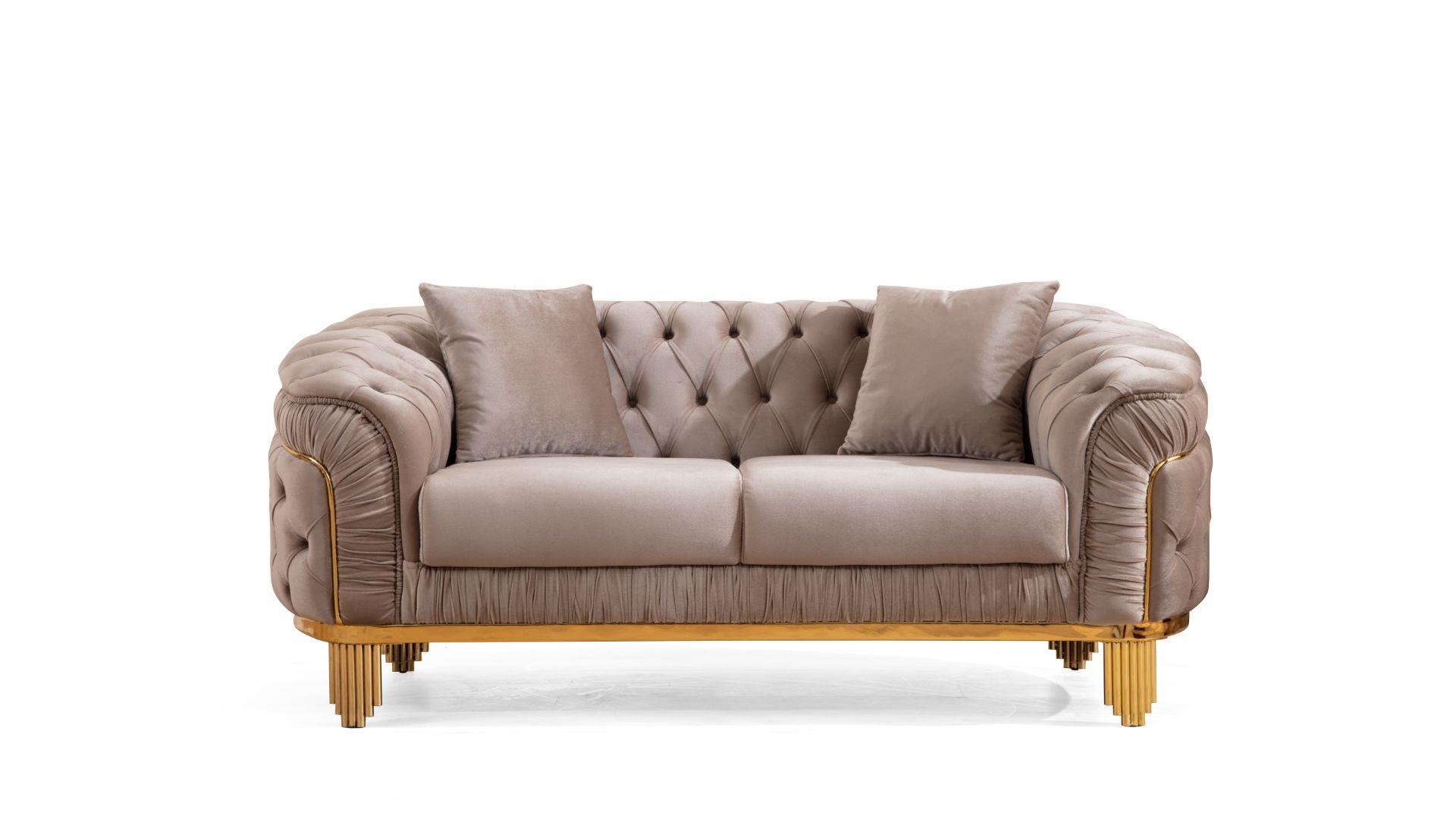 

    
VANESSA-TP-S-L Galaxy Home Furniture Sofa Set
