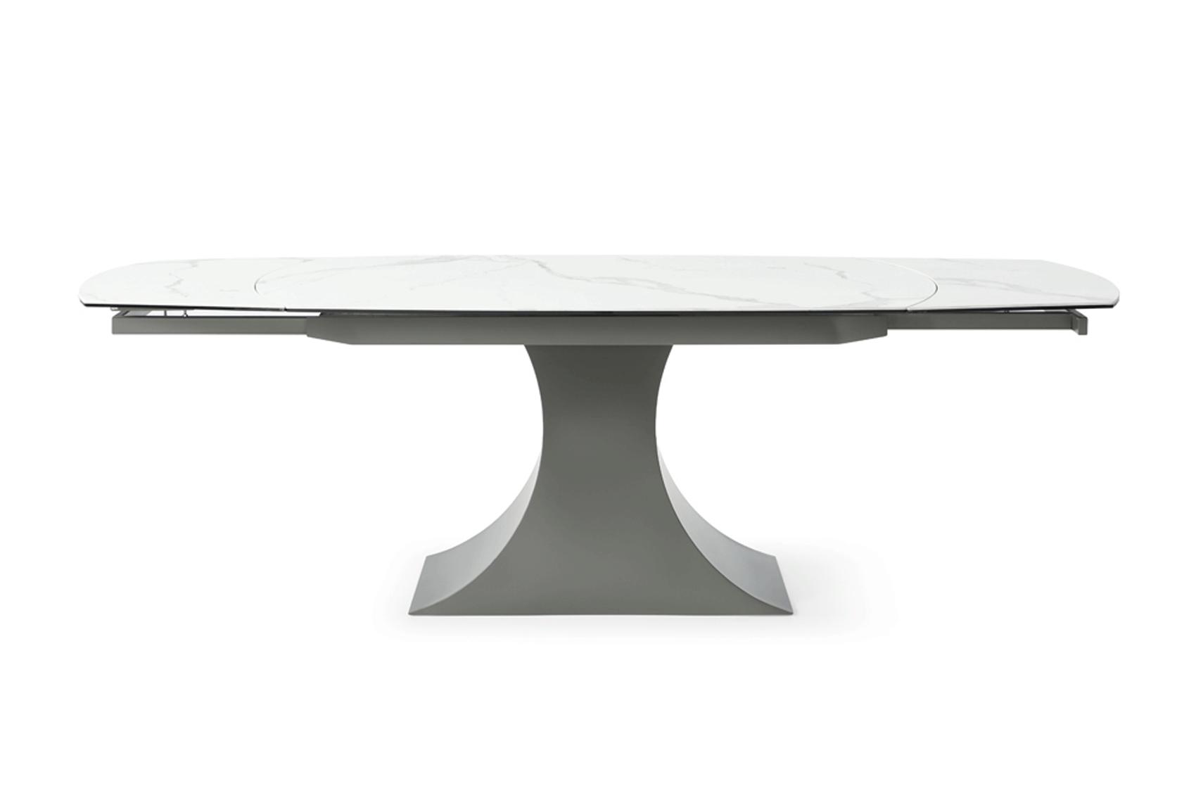 

    
9035DININGTABLE Glam Marble-finish Glass & Ceramic Table 9035 ESF Made in Italy Contemporary
