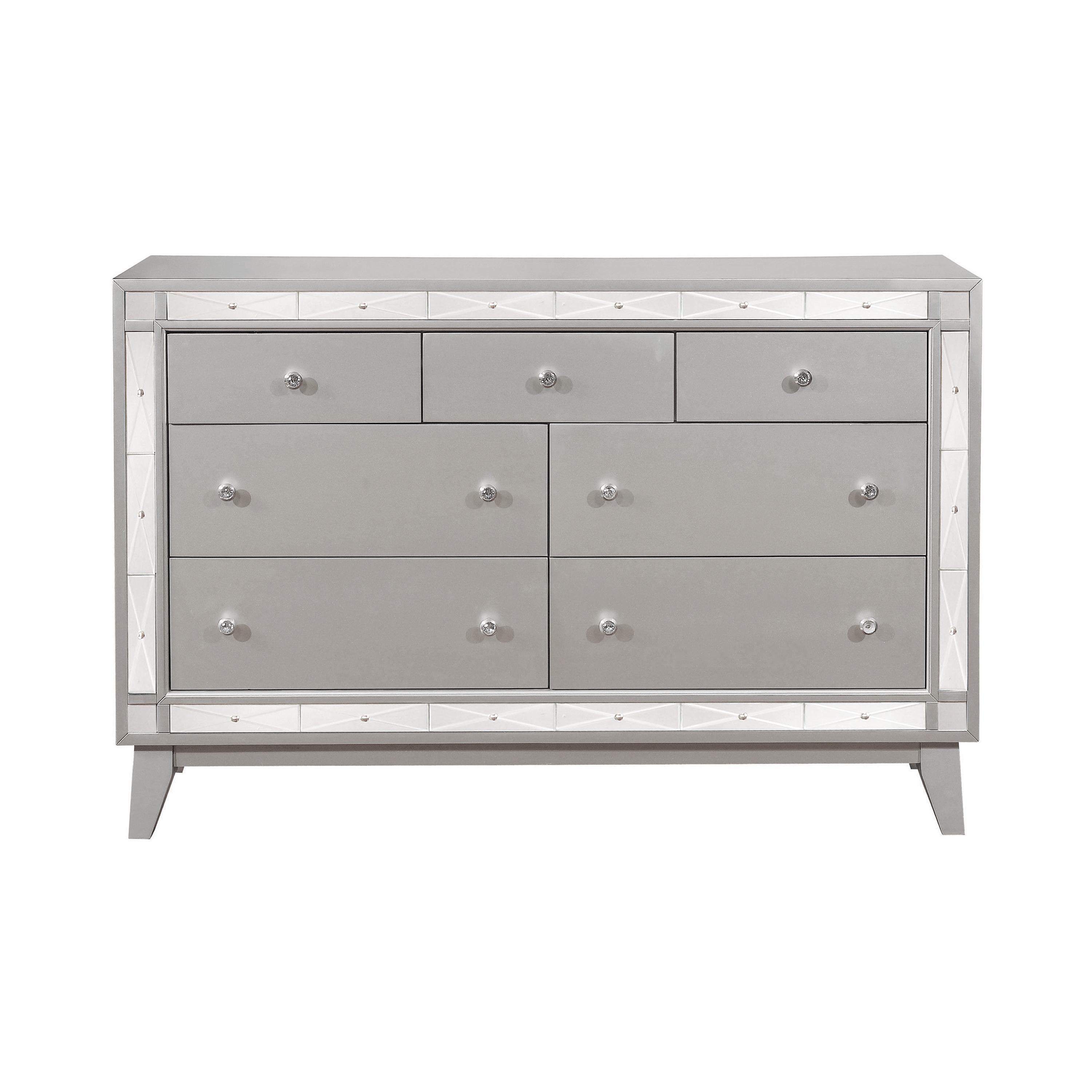 Modern Dresser 204923 Leighton 204923 in Silver 