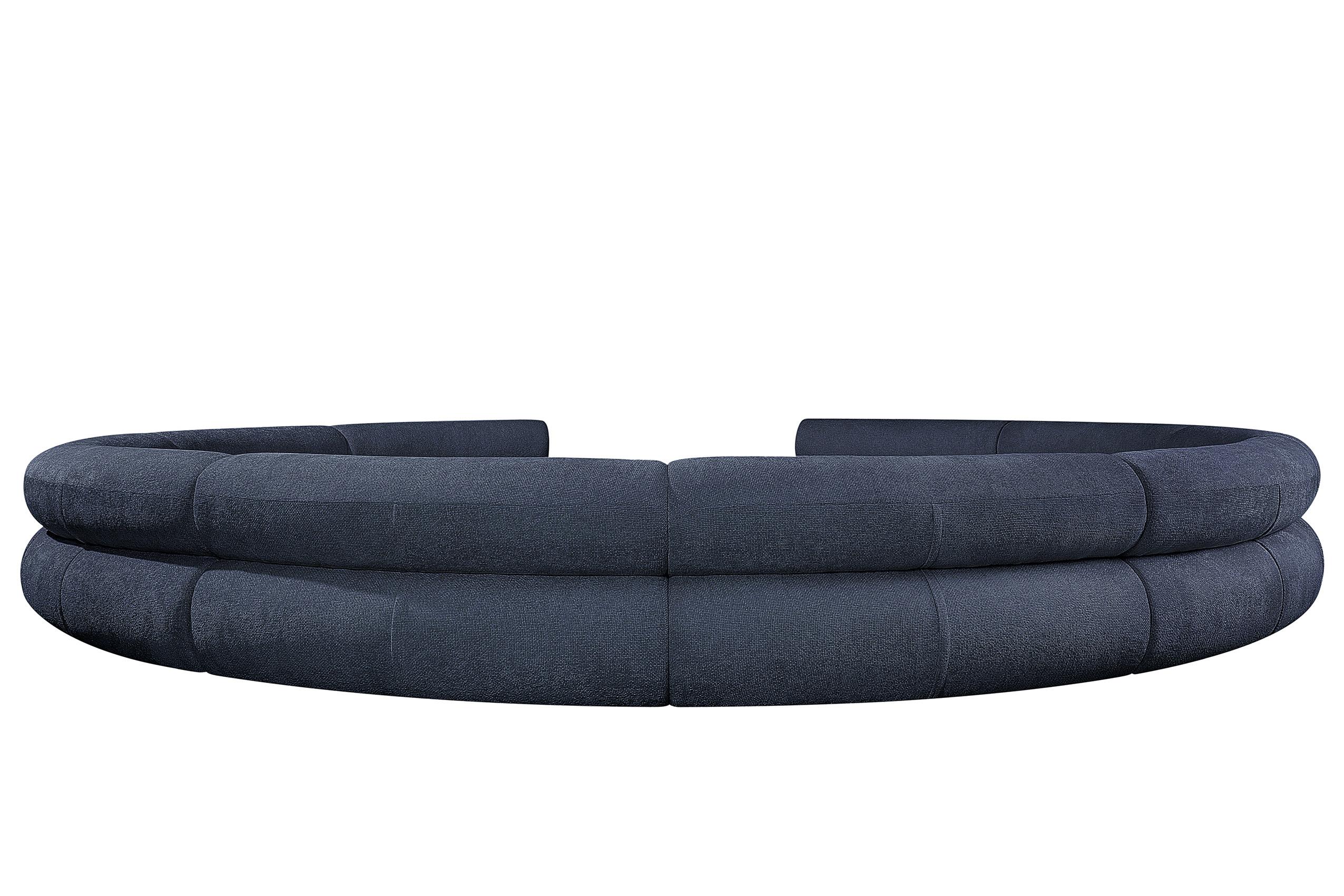 

        
Meridian Furniture Bale 114Navy-S10A Modular Sectional Sofa Navy Chenille 094308304595
