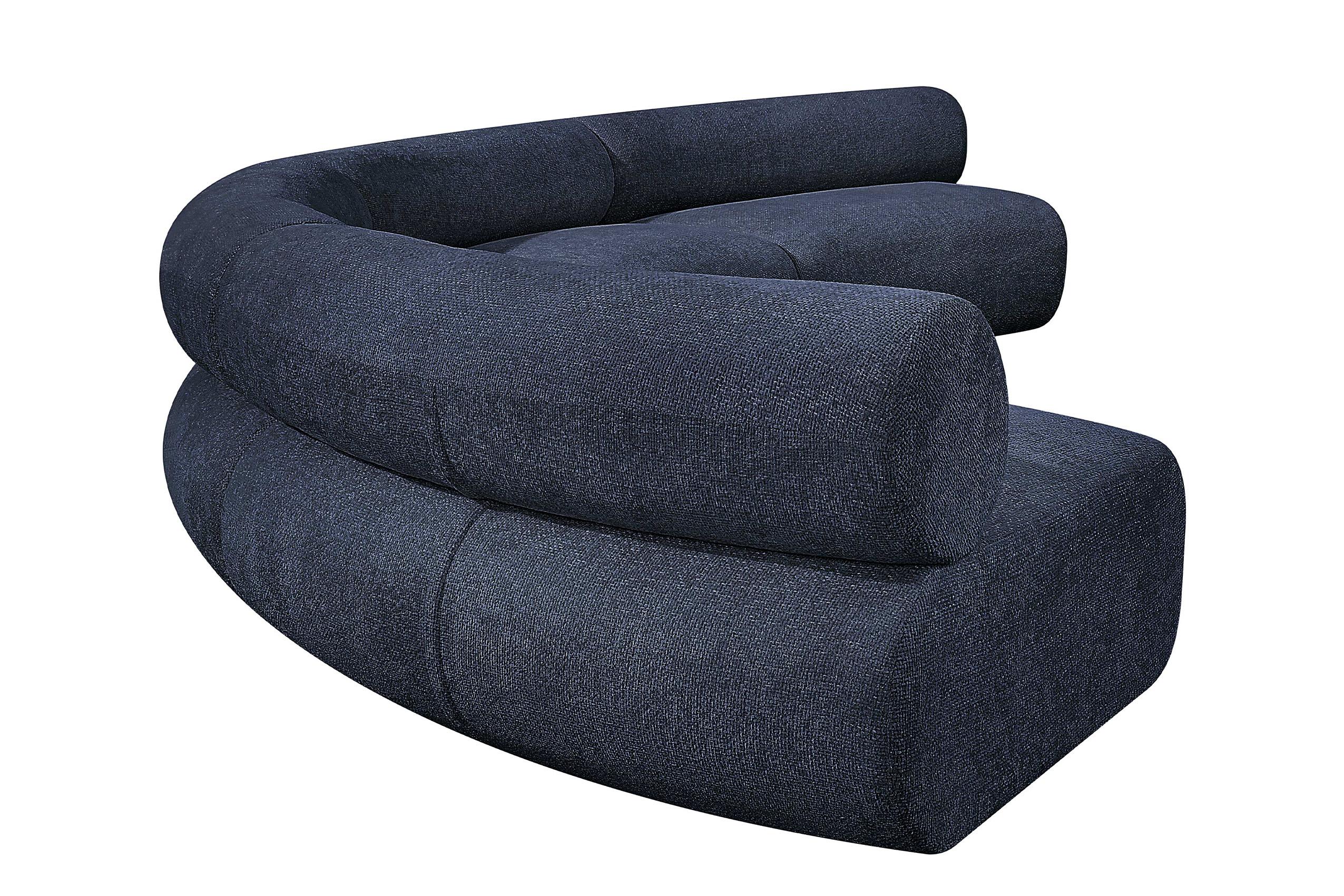 

        
Meridian Furniture Bale 114Navy-S4A Modular Sectional Sofa Navy Chenille 094308304274
