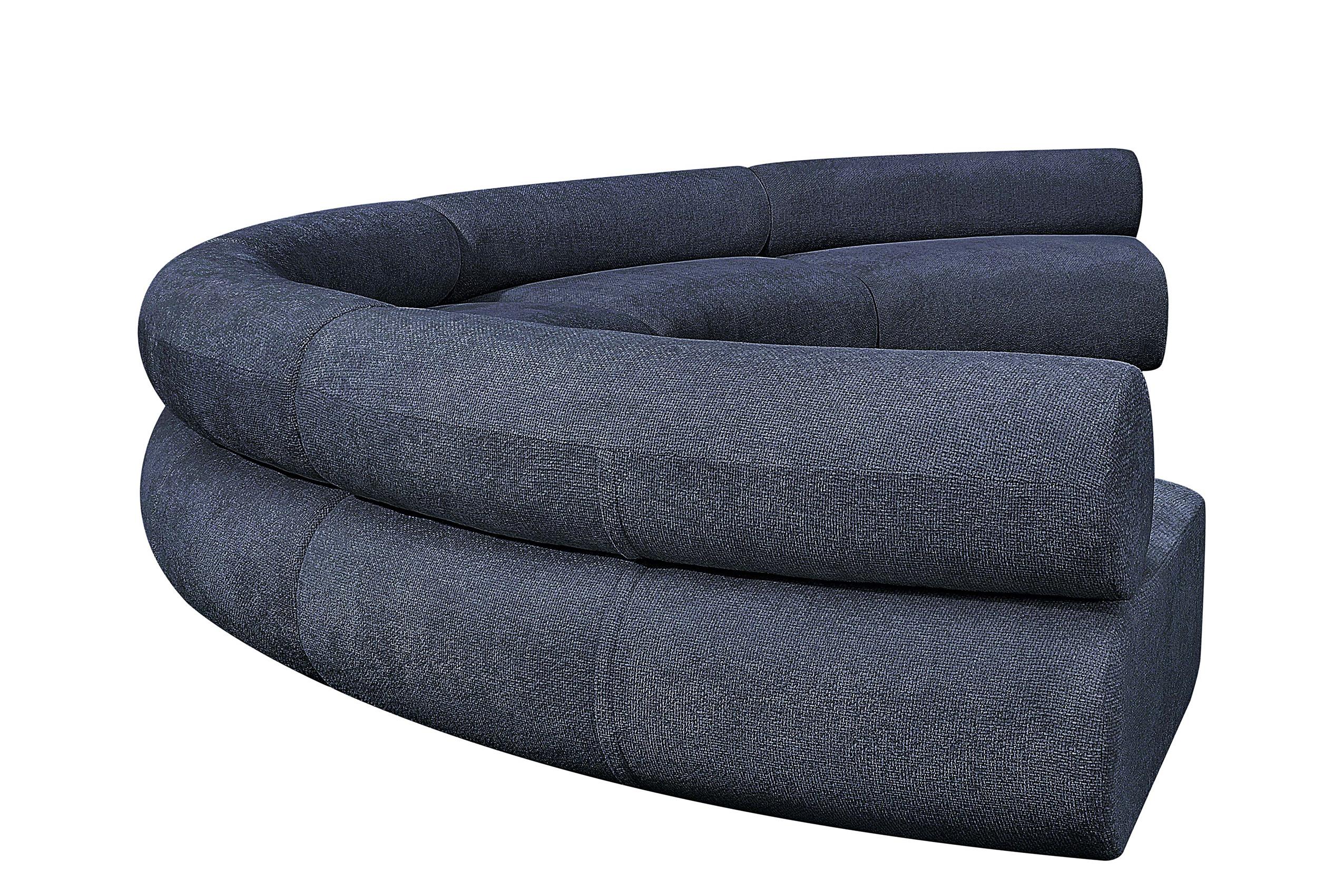 

    
114Navy-S5A Meridian Furniture Modular Sectional Sofa
